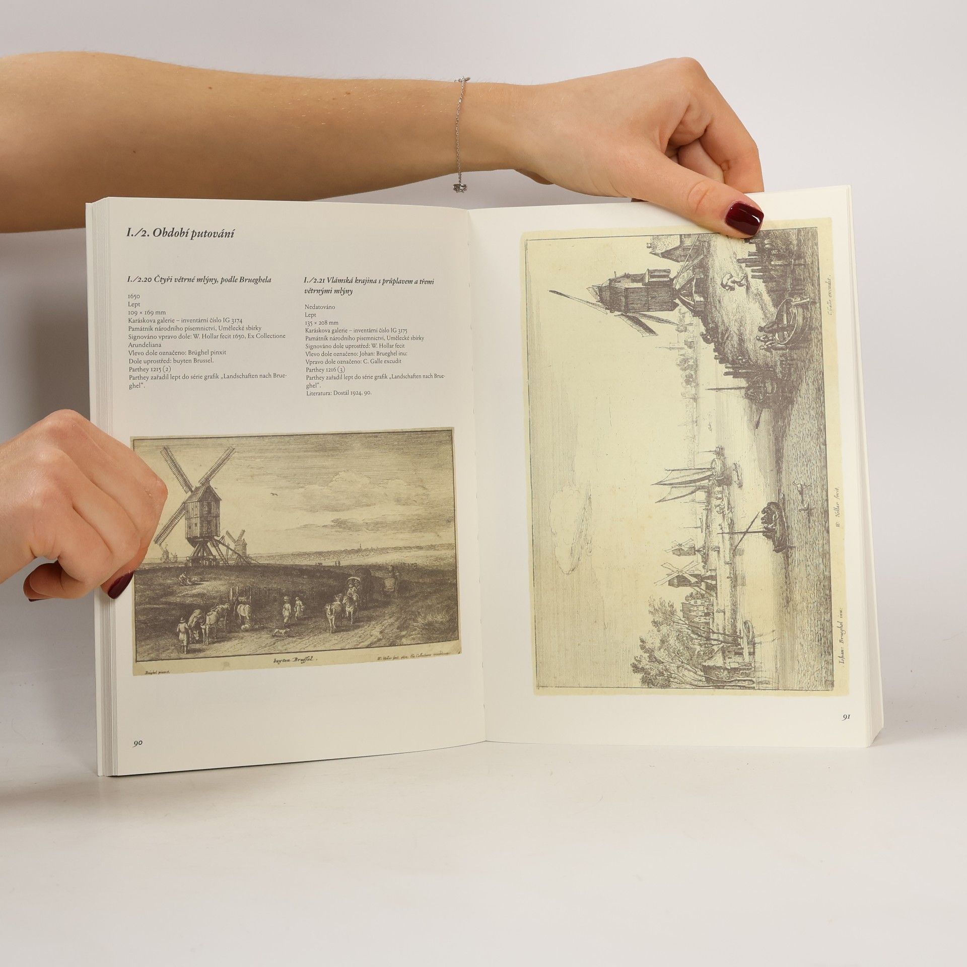 Václav Hollar Wenceslaus Hollar Bohemus: Ze sbírek Památníku národního písemnictví