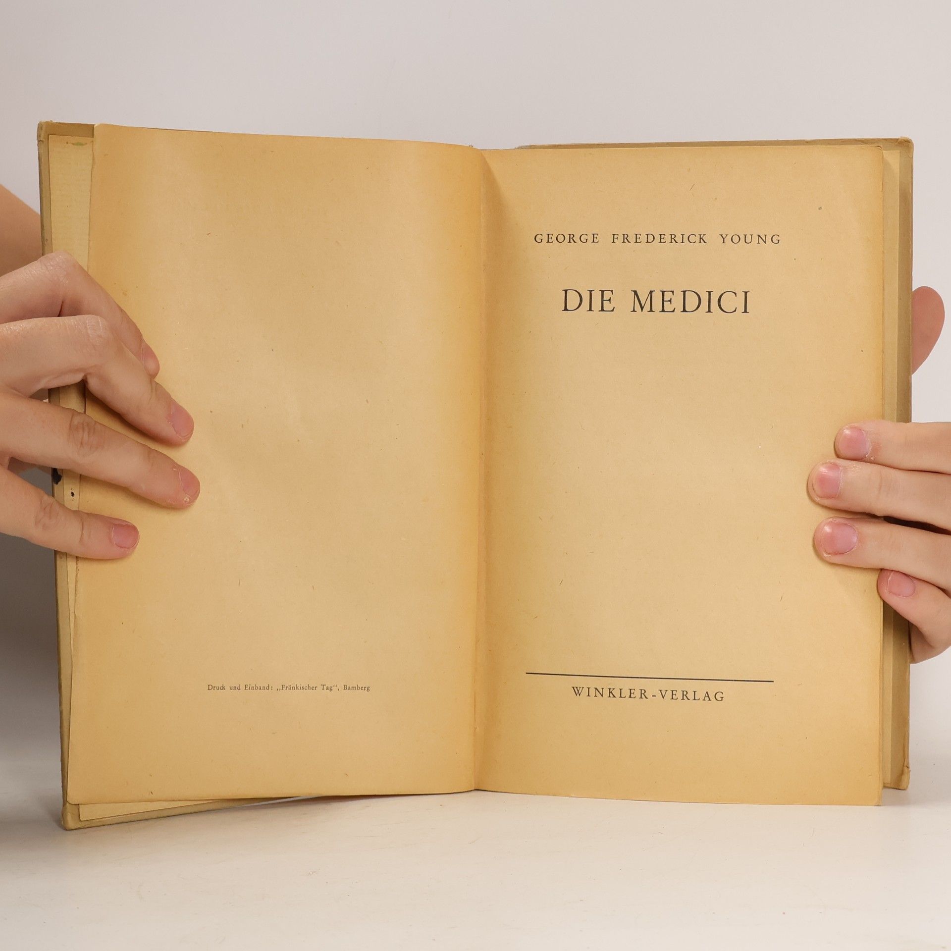 George Frederick Young DIE MEDICI