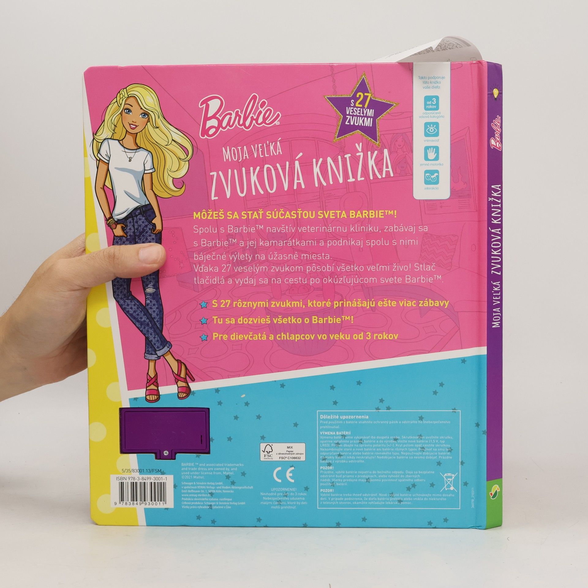 Kolektiv autorů Barbie: moja veľká zvuková knižka