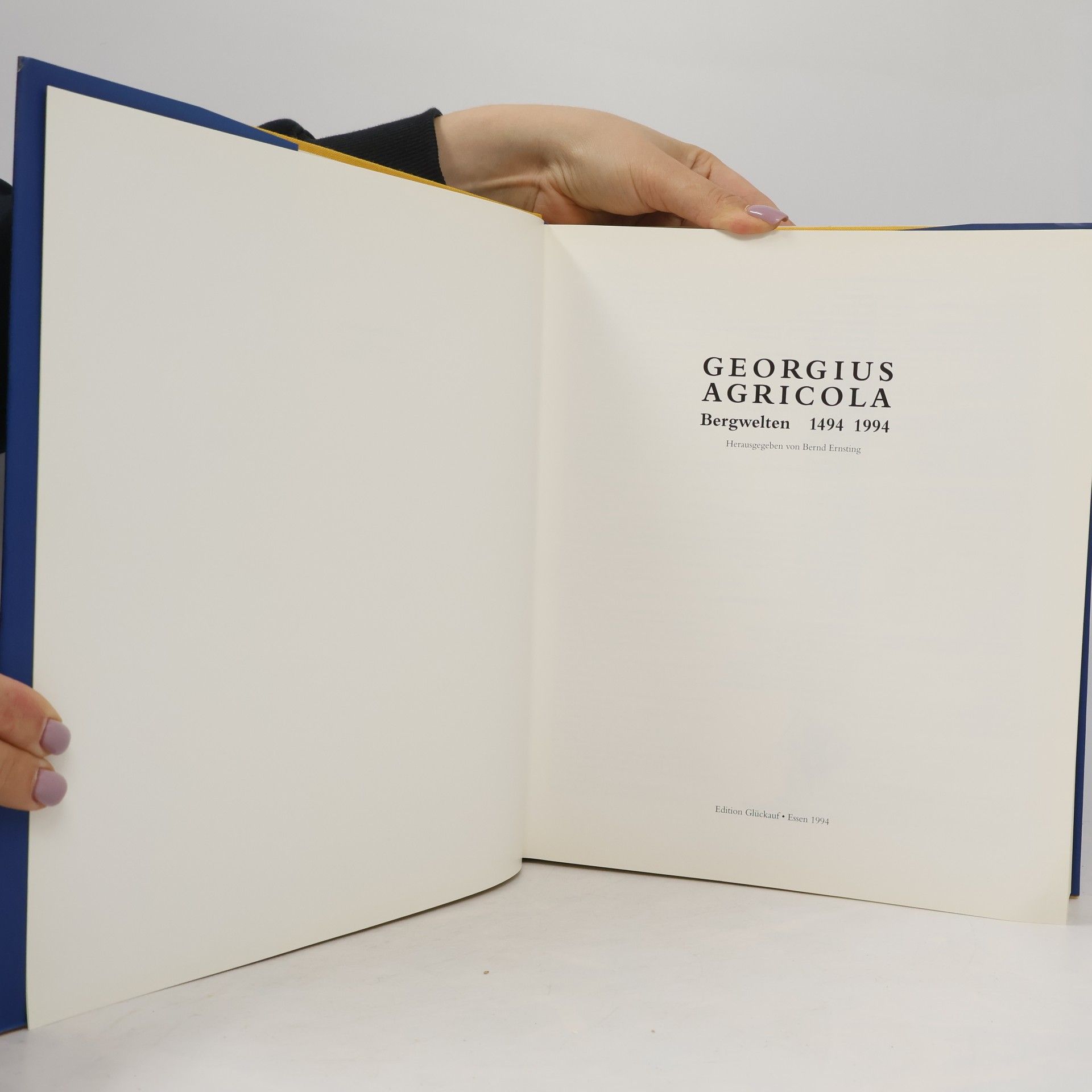 Christoph Bartels Georgius Agricola, Bergwelten 1494 - 1994