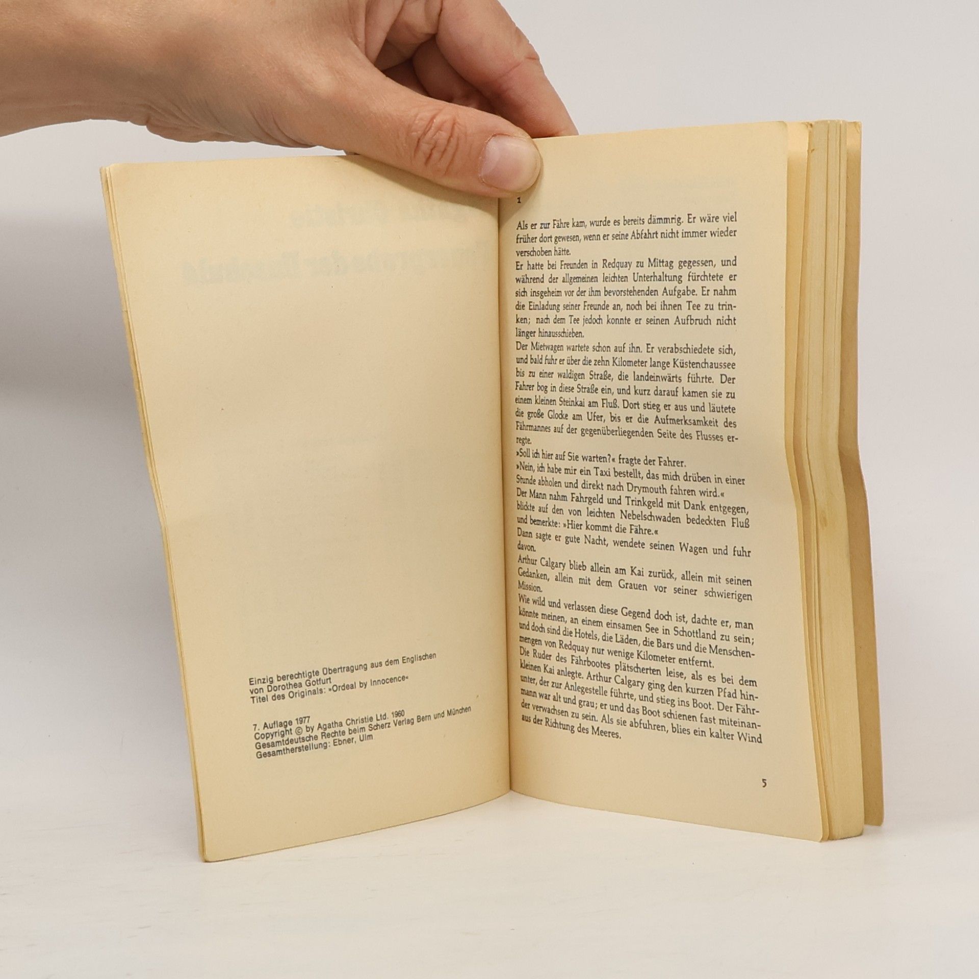 Agatha Christie Feuerprobe der Unschuld