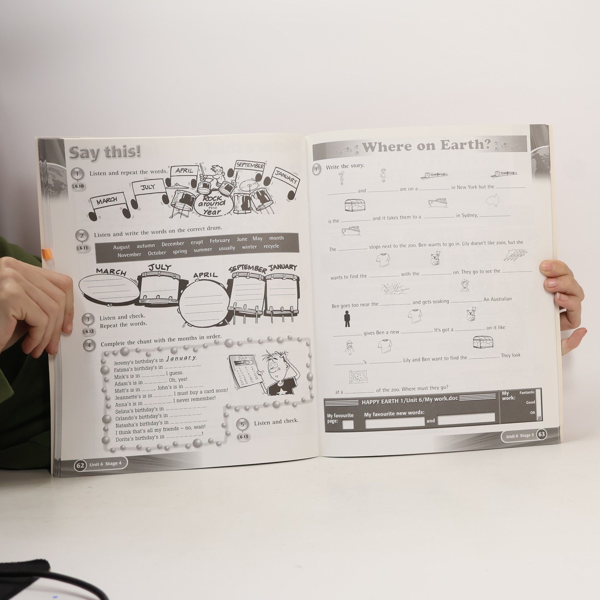 Bill Bowler Happy Earth 1. Activity Book + Multi-ROM 2nd Edition