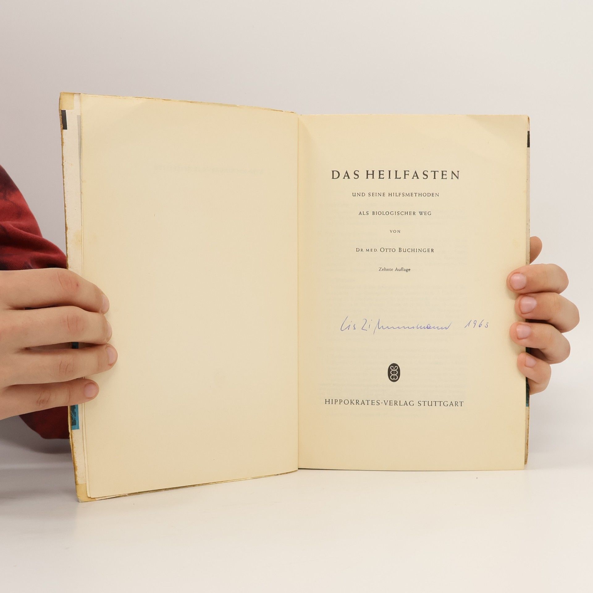 Severin Schär Das grosse Heilfasten für Anfänger Buch