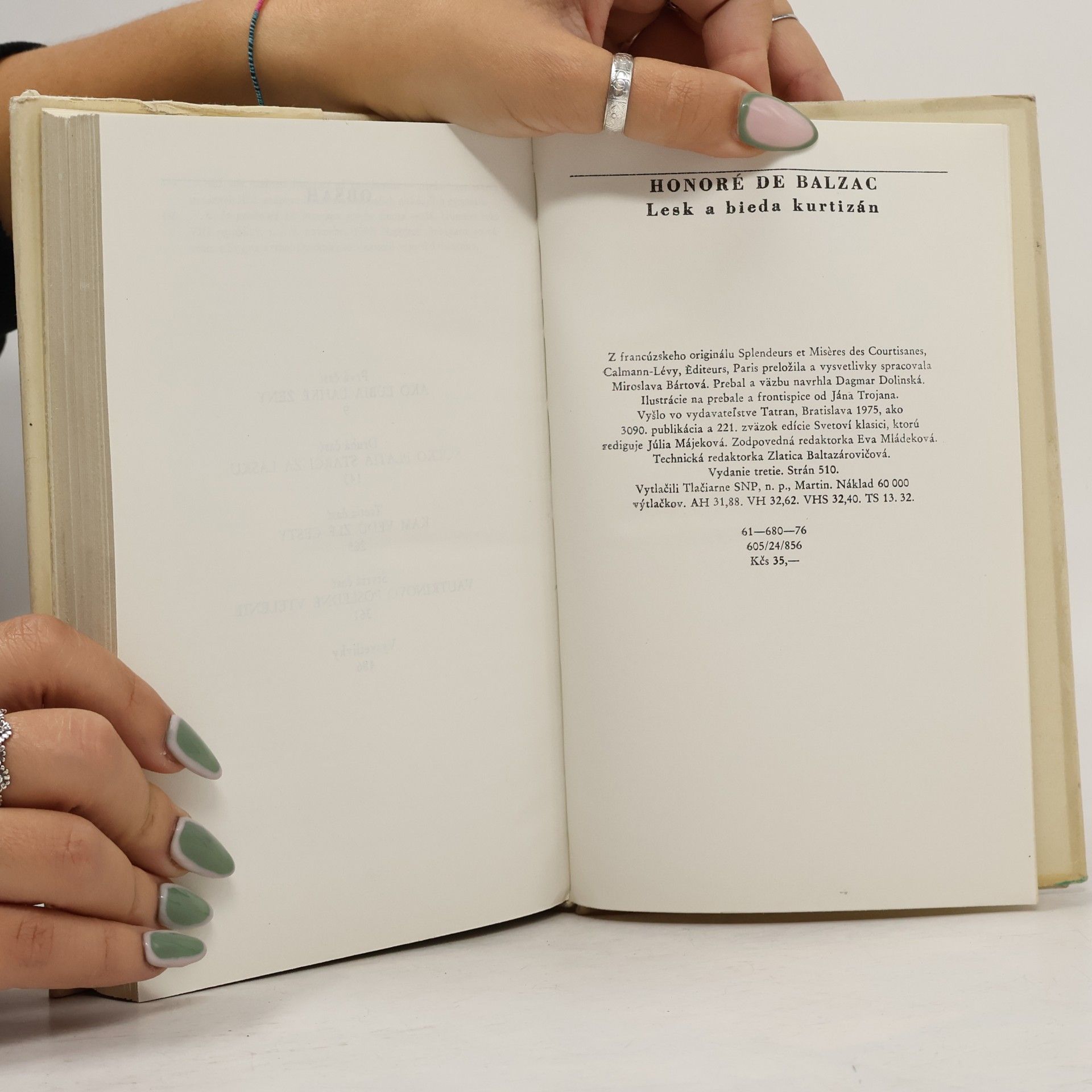 Honoré de Balzac Lesk a bieda kurtizán