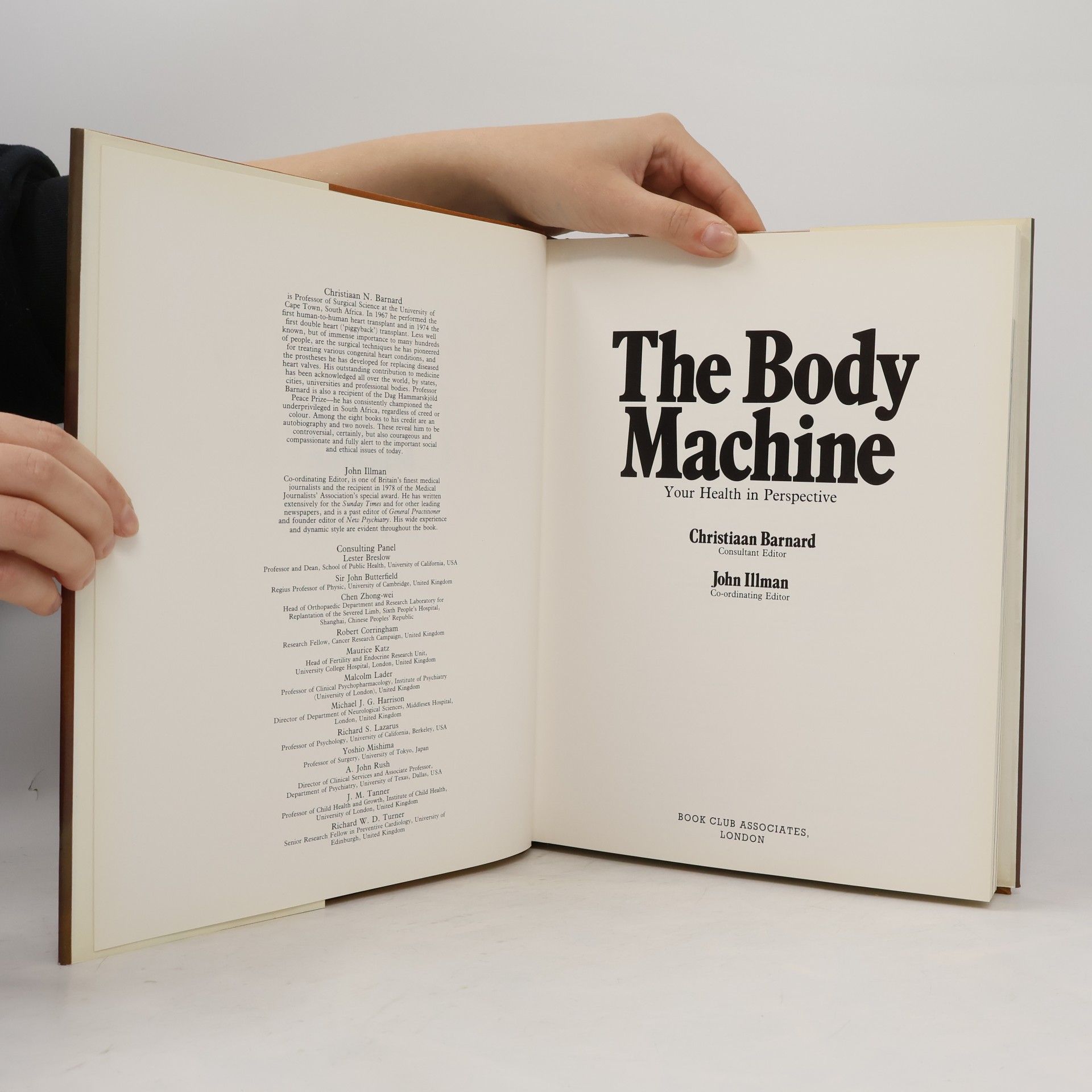 Christian Barnard The Body Machine