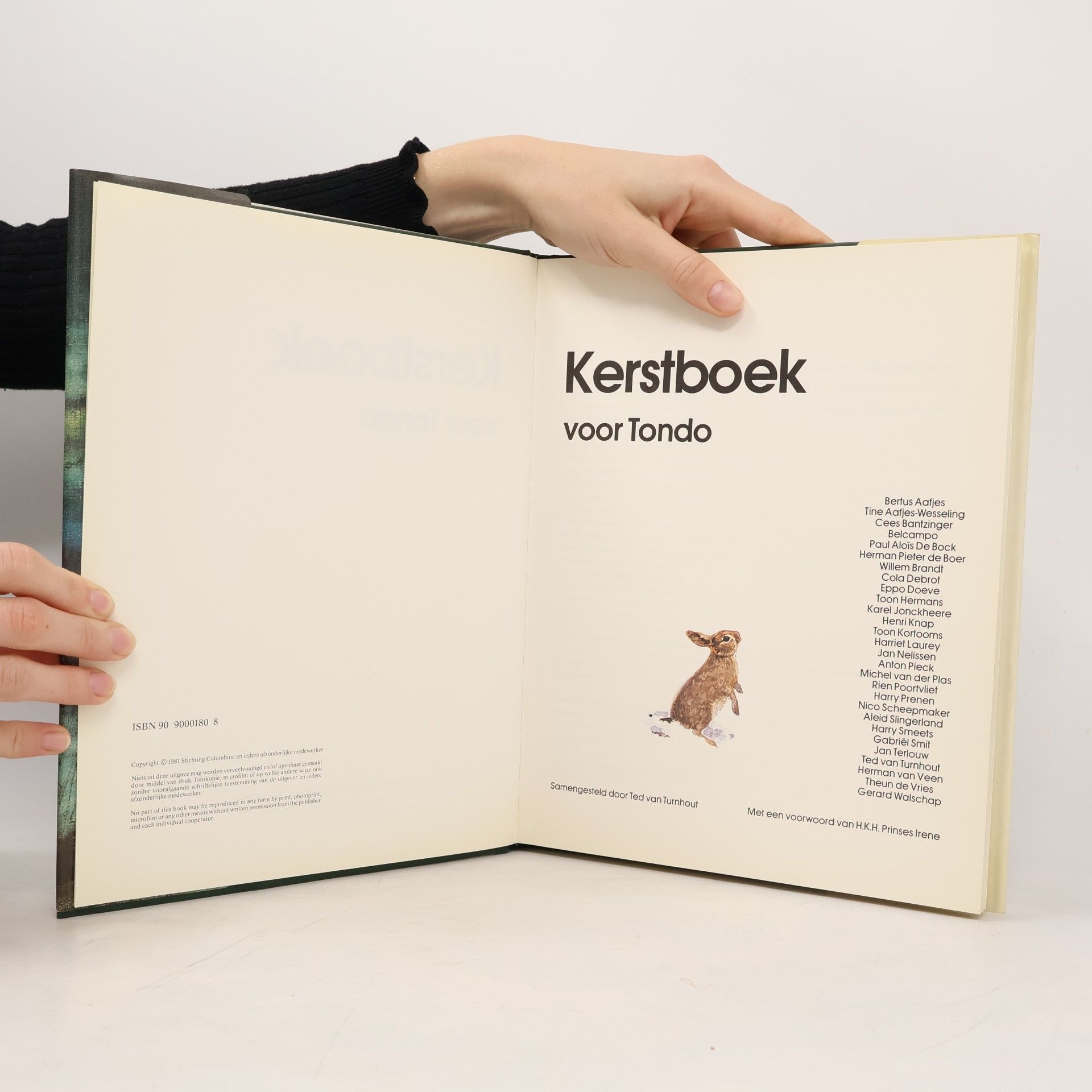 Kerstboek voor Tondo