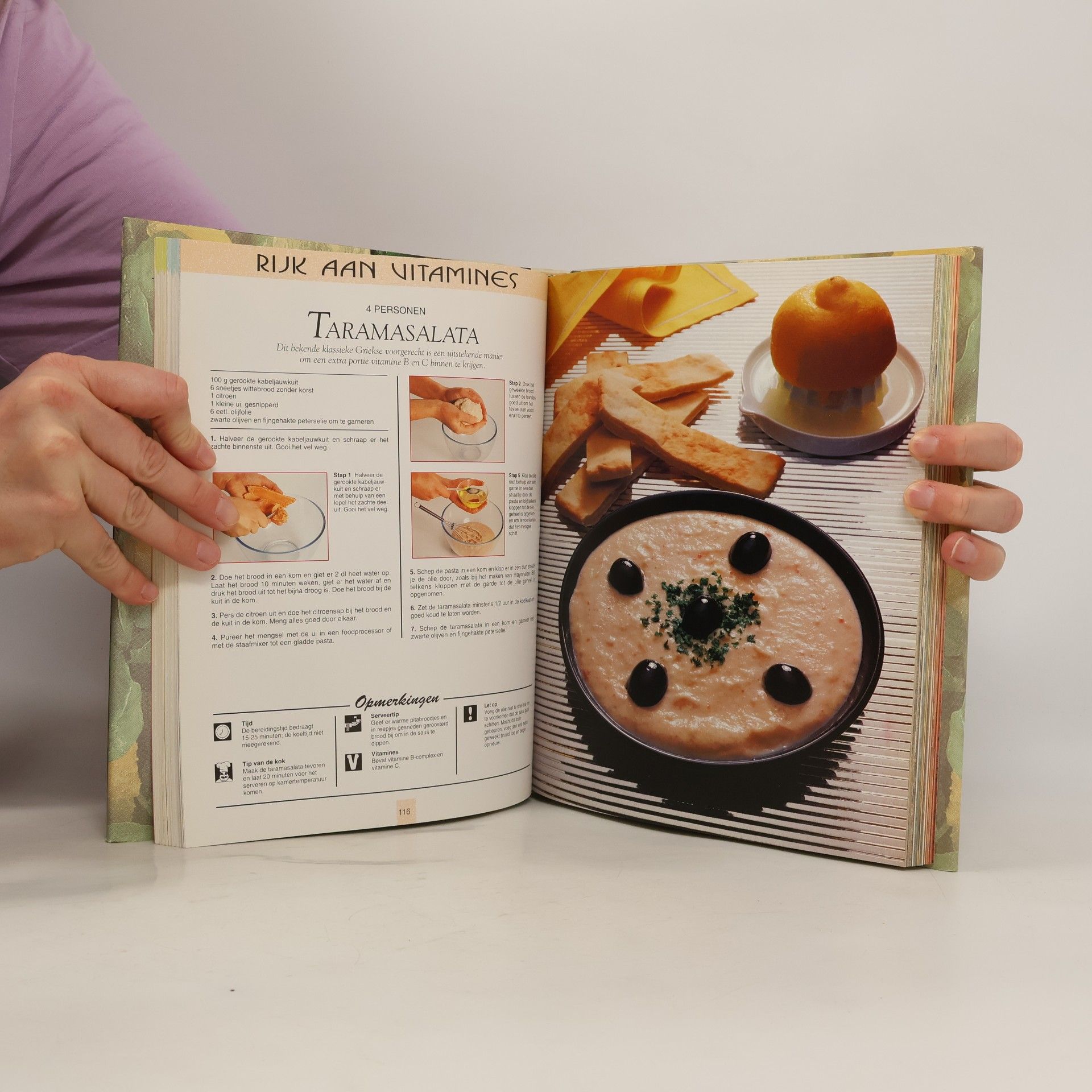 Gezond en lekker kookboek. Stap voor stap naar een gezonde maaltijd