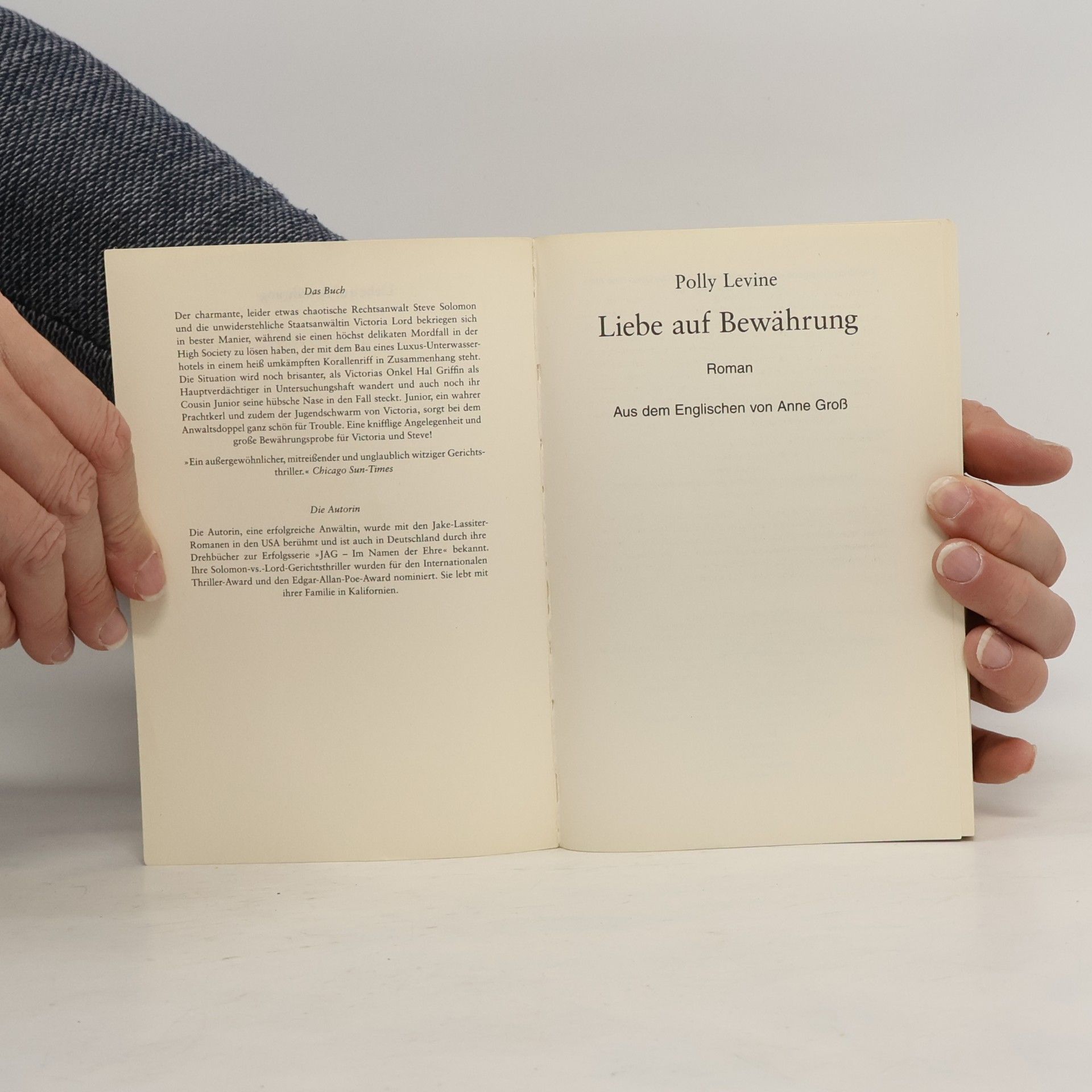 Polly Levine Liebe auf Bewährung