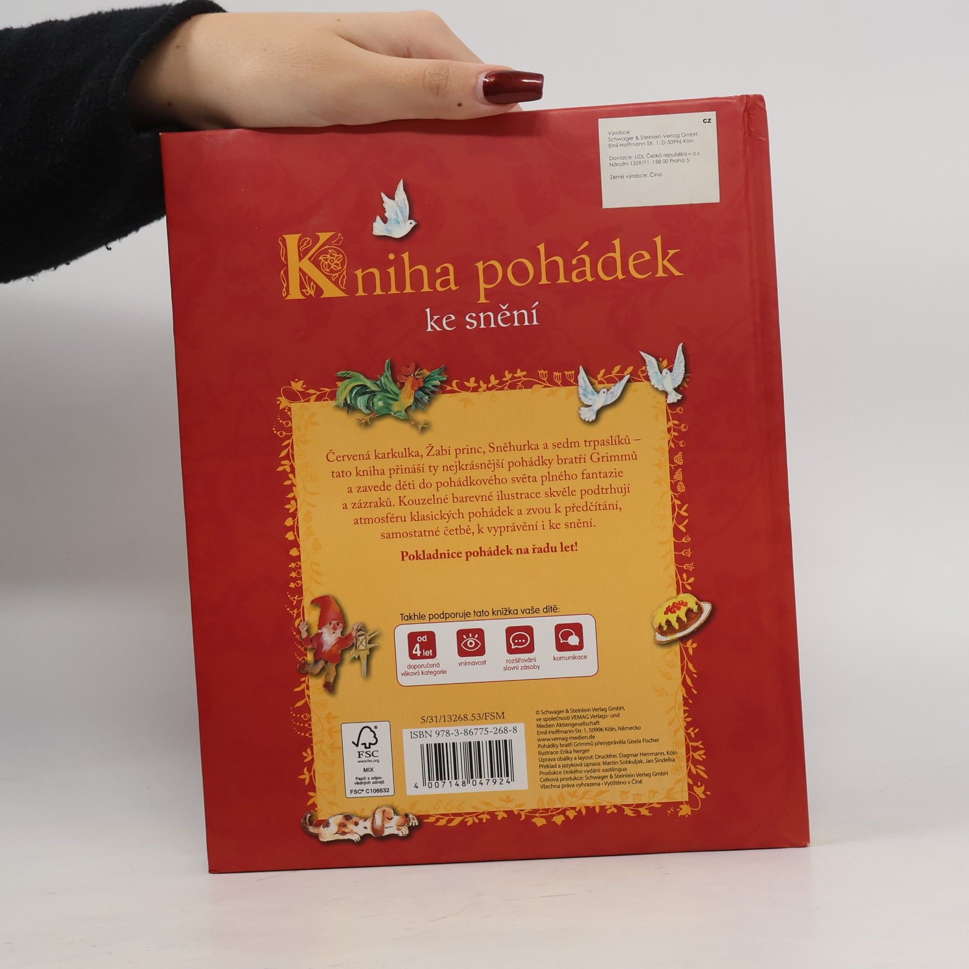 Erika Nerger Kniha pohádek ke snění