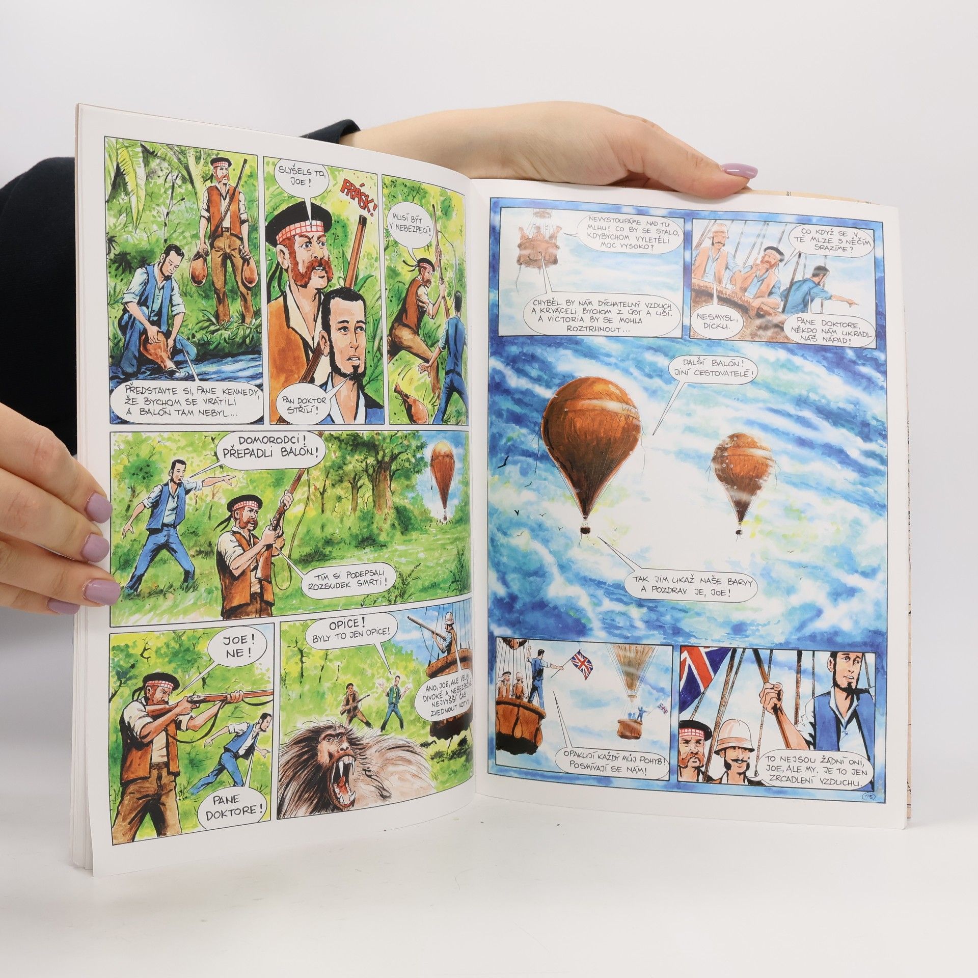 Josef Blažek Jules Verne - Pět neděl v baloně