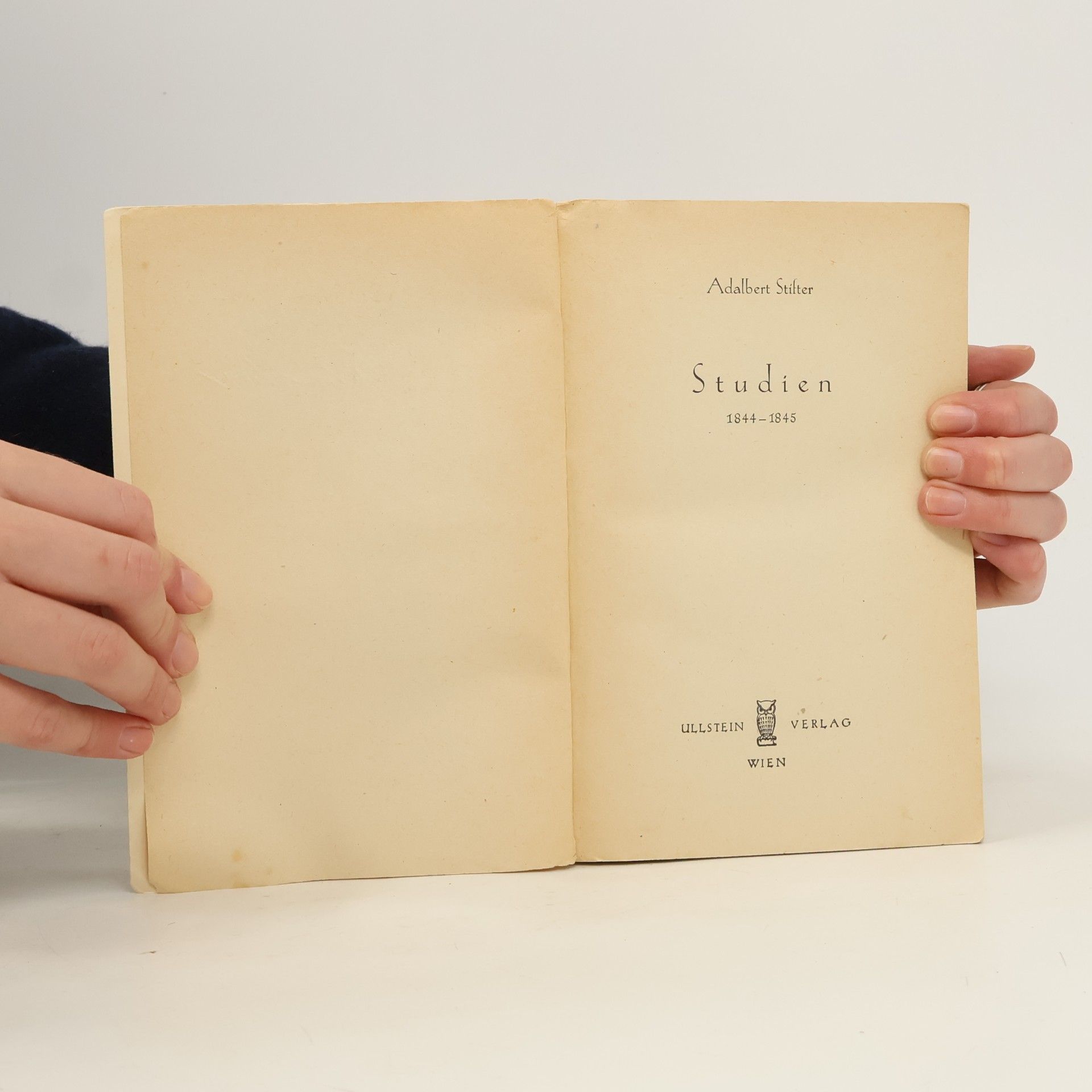 Adalbert Stifter Adalbert Stifter Studien 1844-45