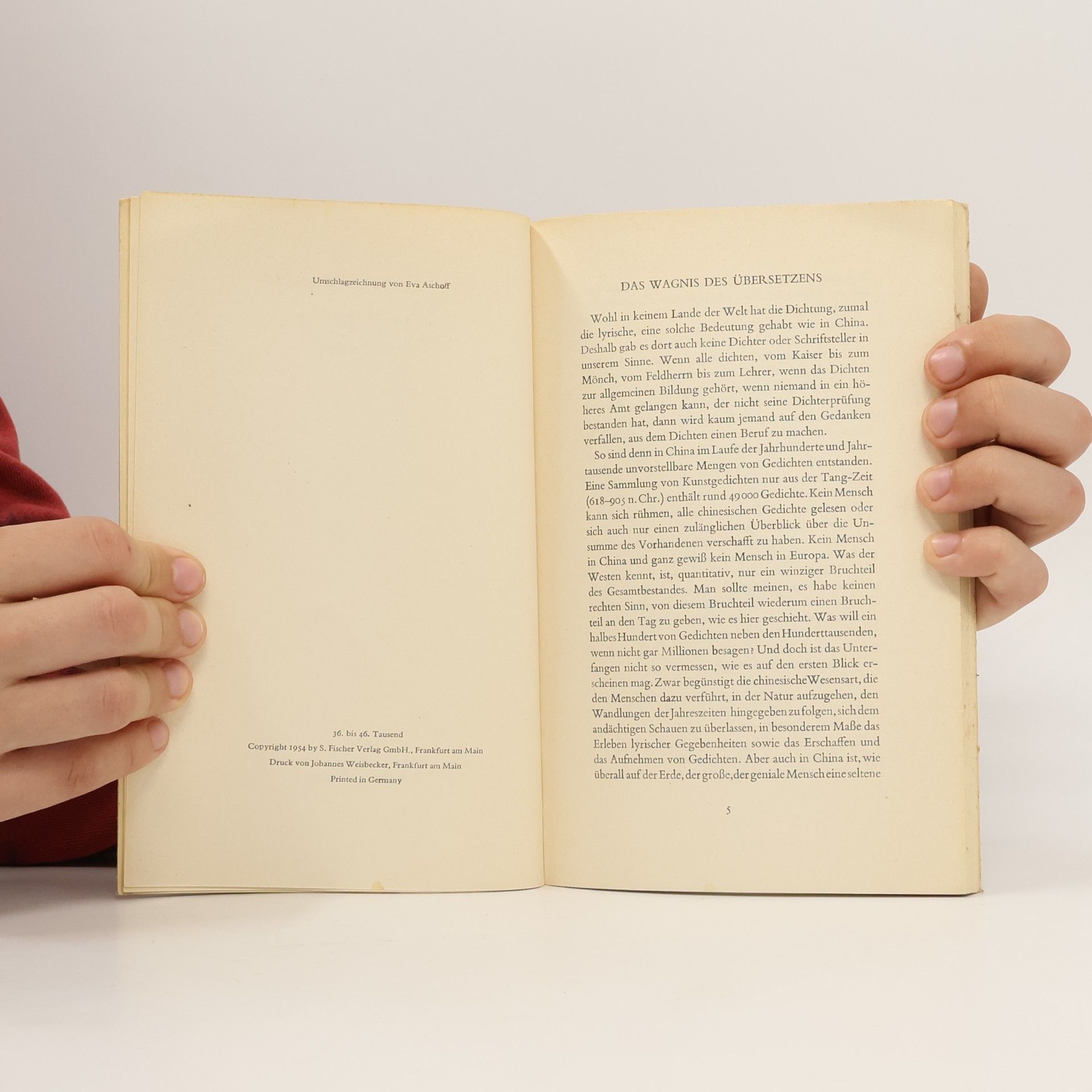 Manfred Hausmann Hinter dem Perlenvorhang