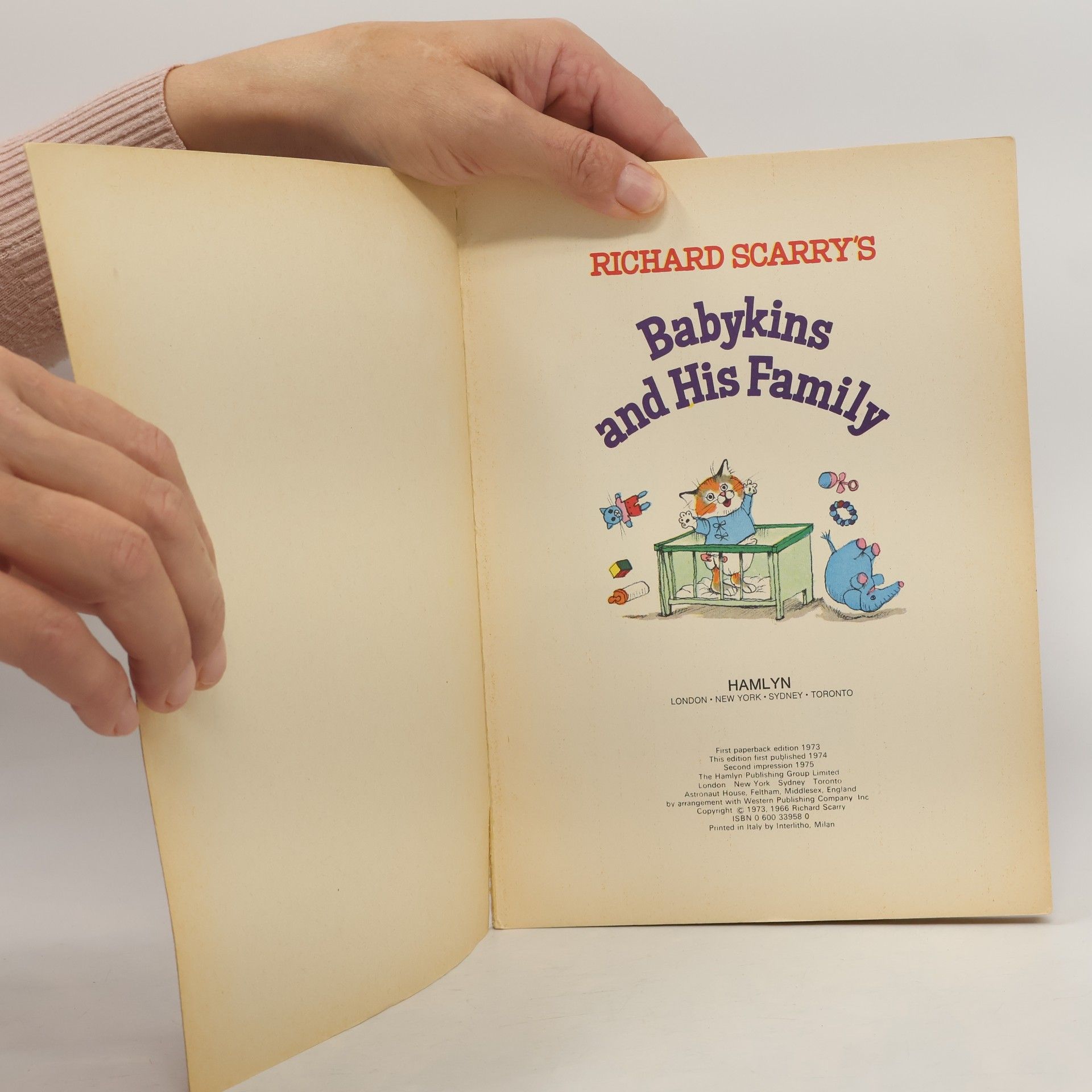 Richard Scarry Rainbow Books: Babykins and His Family