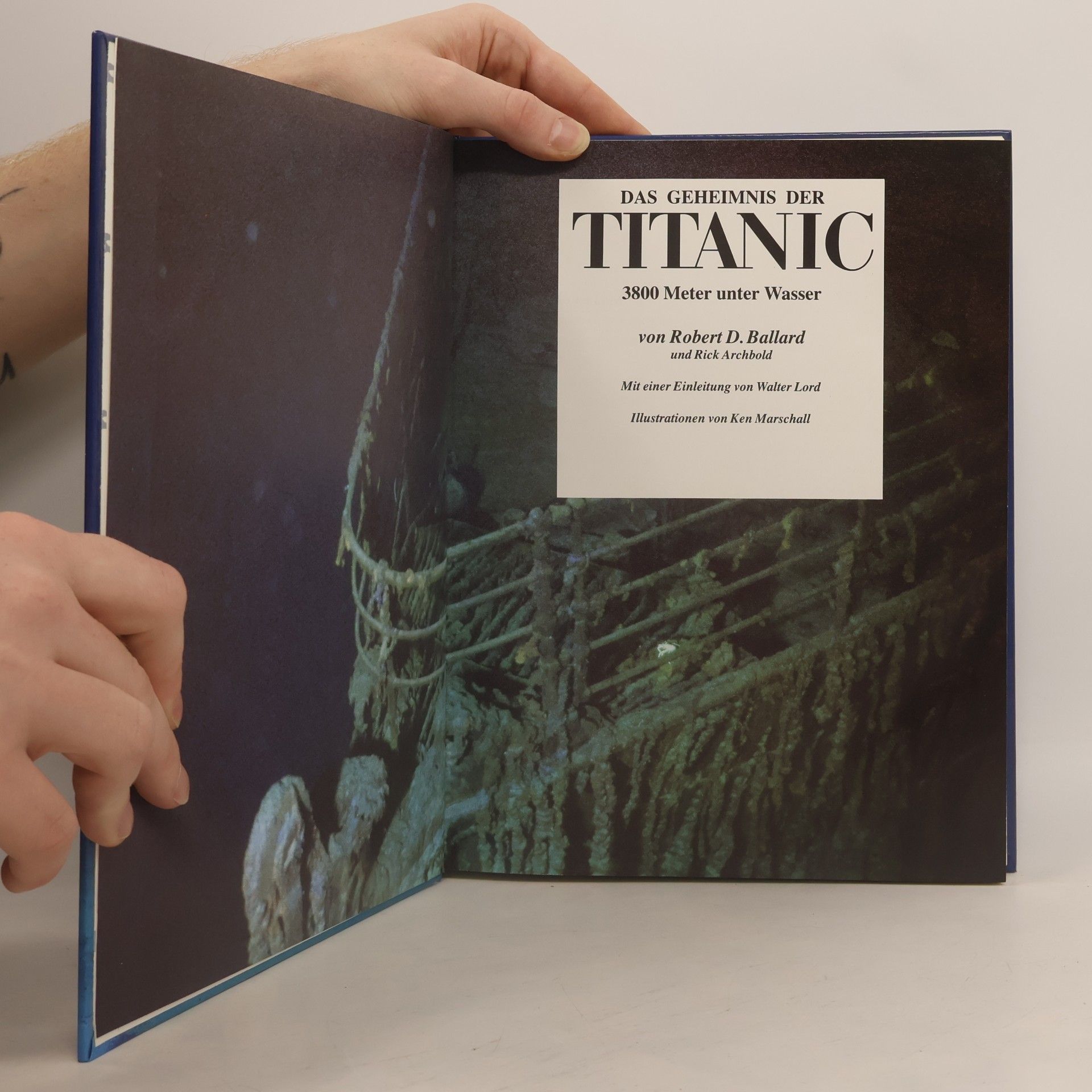 Robert Ballard Das Geheimnis der Titanic 3800 Meter unter Wasser