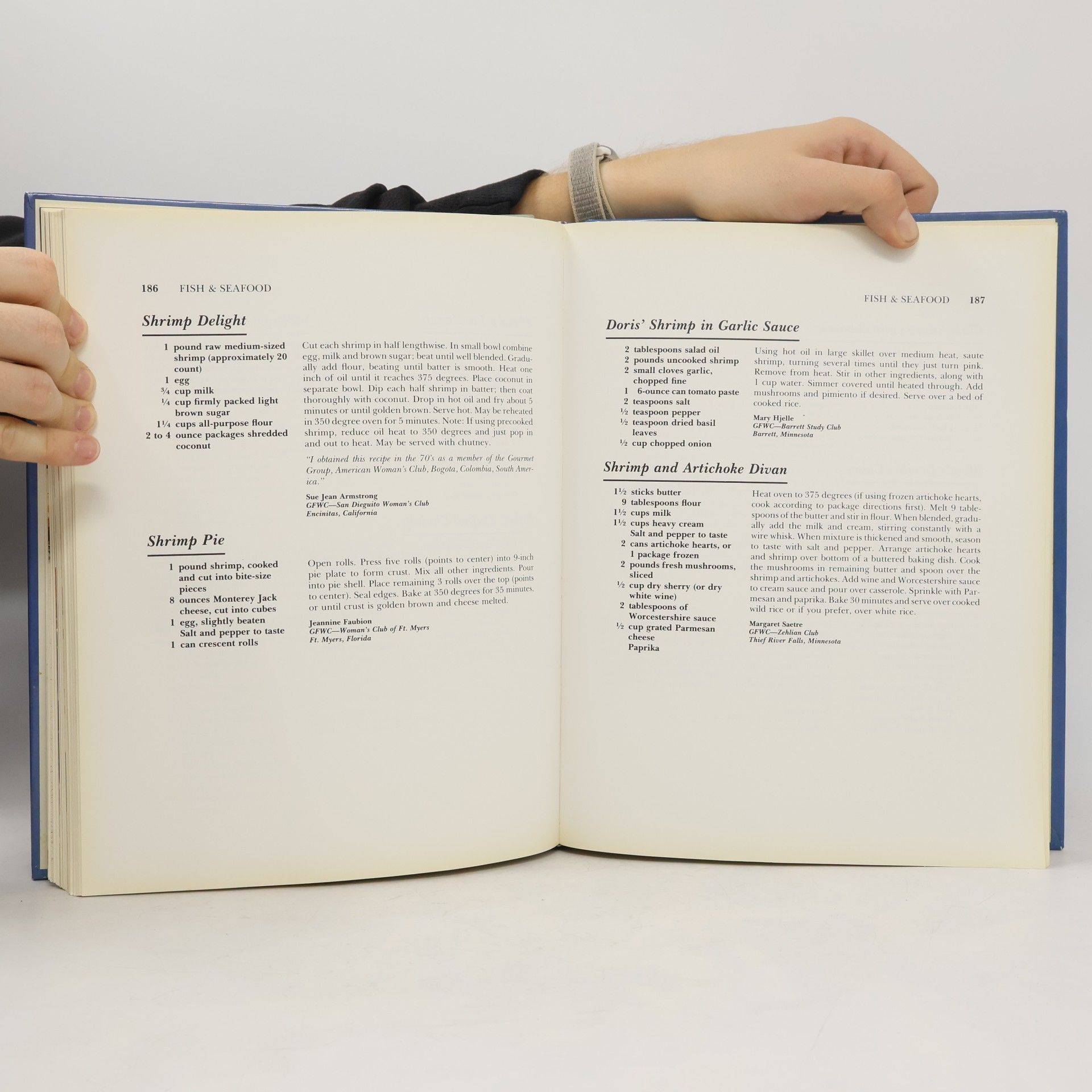 Fred Hansen GFWC Centennial Cookbook