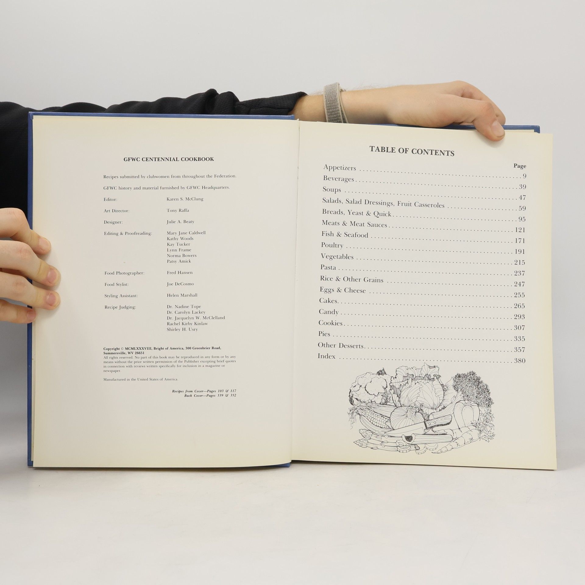 Fred Hansen GFWC Centennial Cookbook