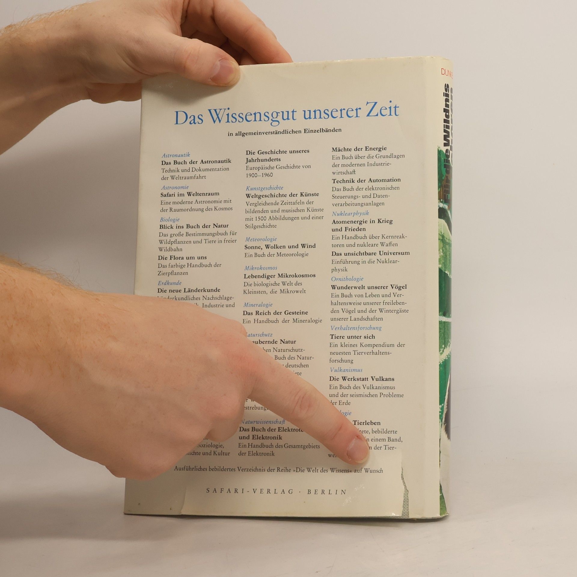 Ulrich Dunkel Für die Wildnis geboren