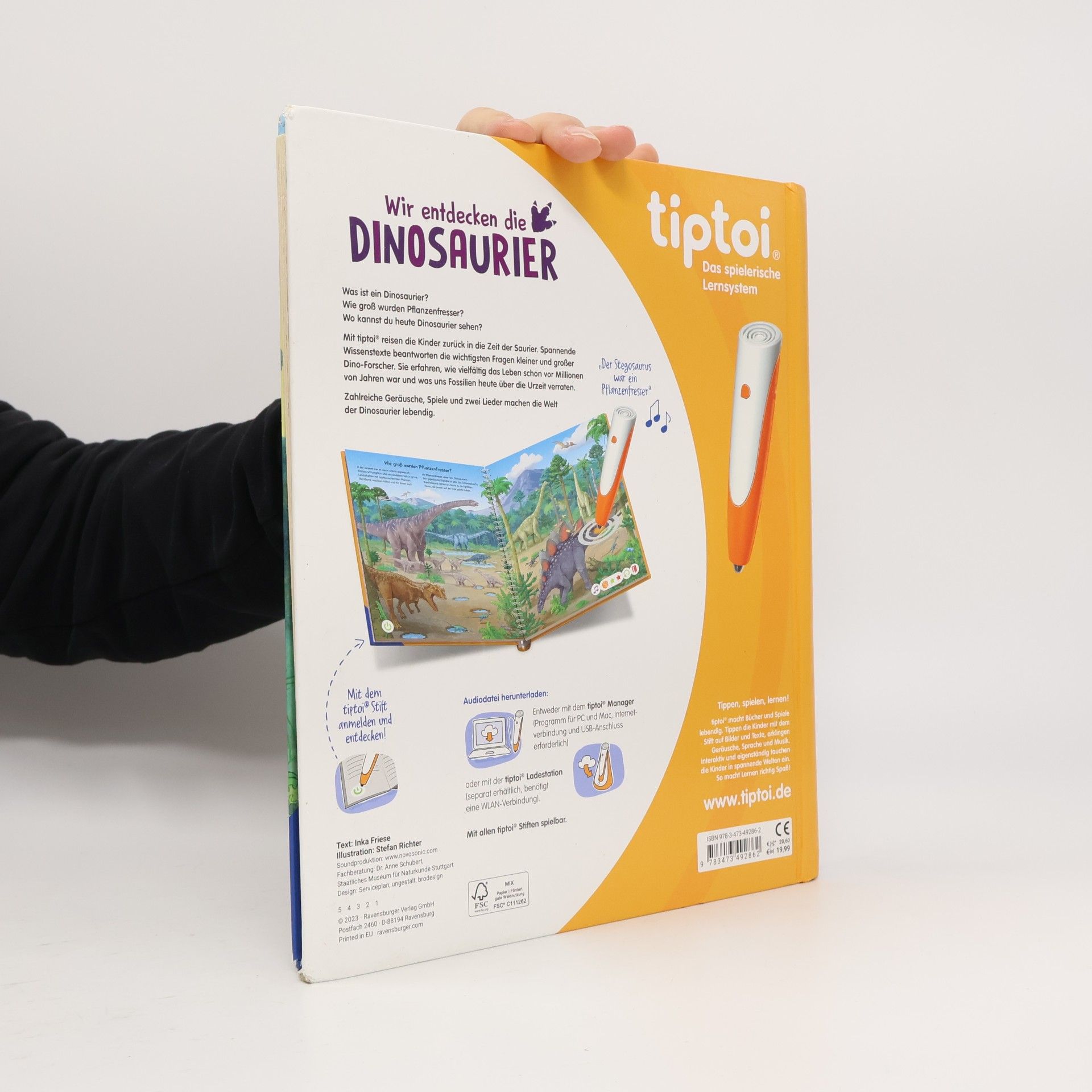 Inka Friese Wir entdecken die Dinosaurier