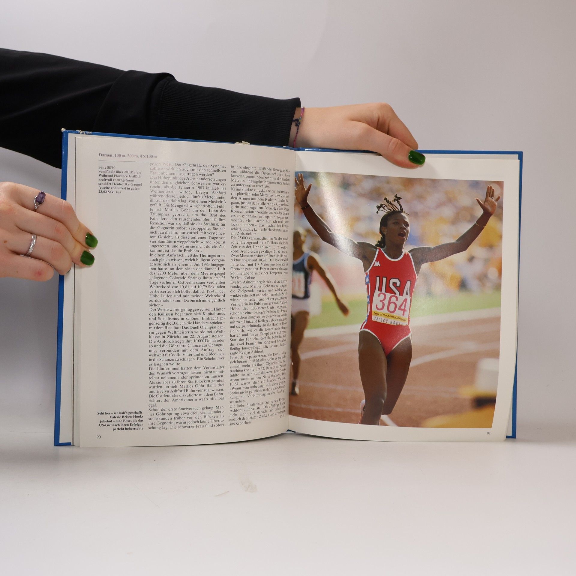Michael Gernandt Leichtathletik, Olympische Spiele 1984