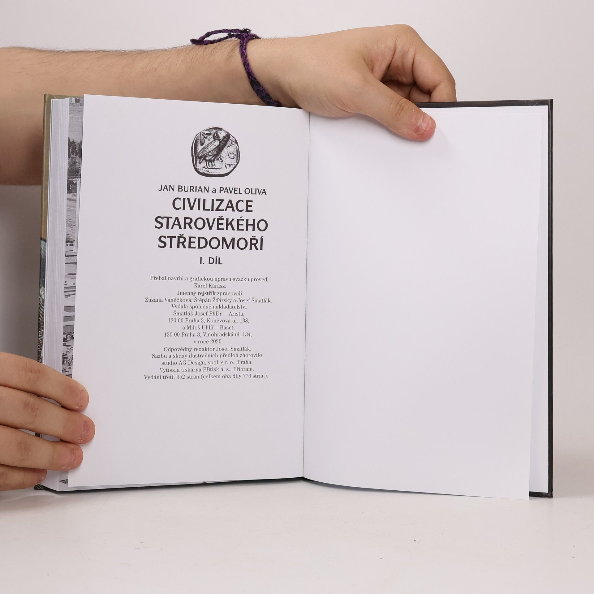 Jan Burian Civilizace starověkého Středomoří. I. díl