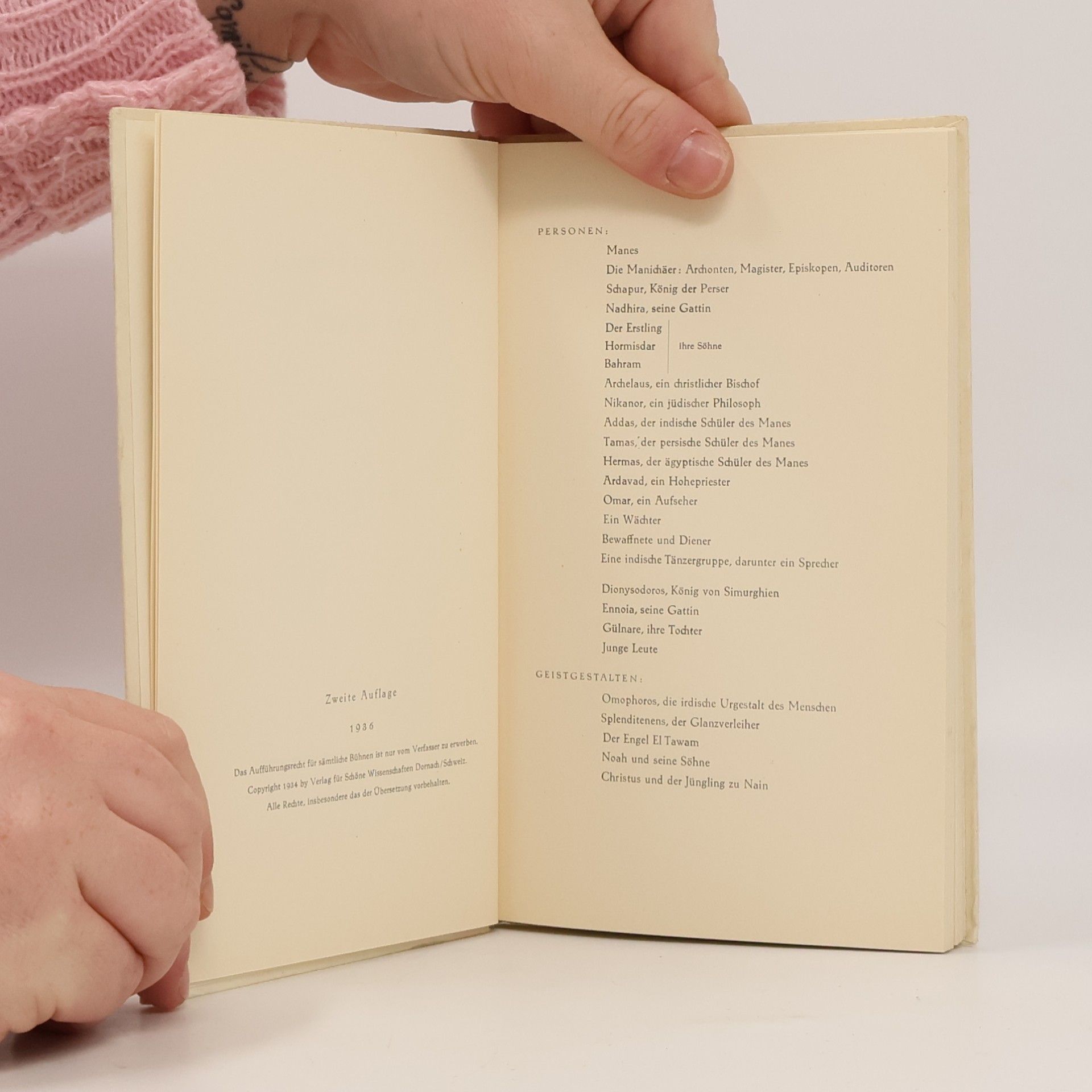 Albert Steffen Das Todeserlebnis des Manes