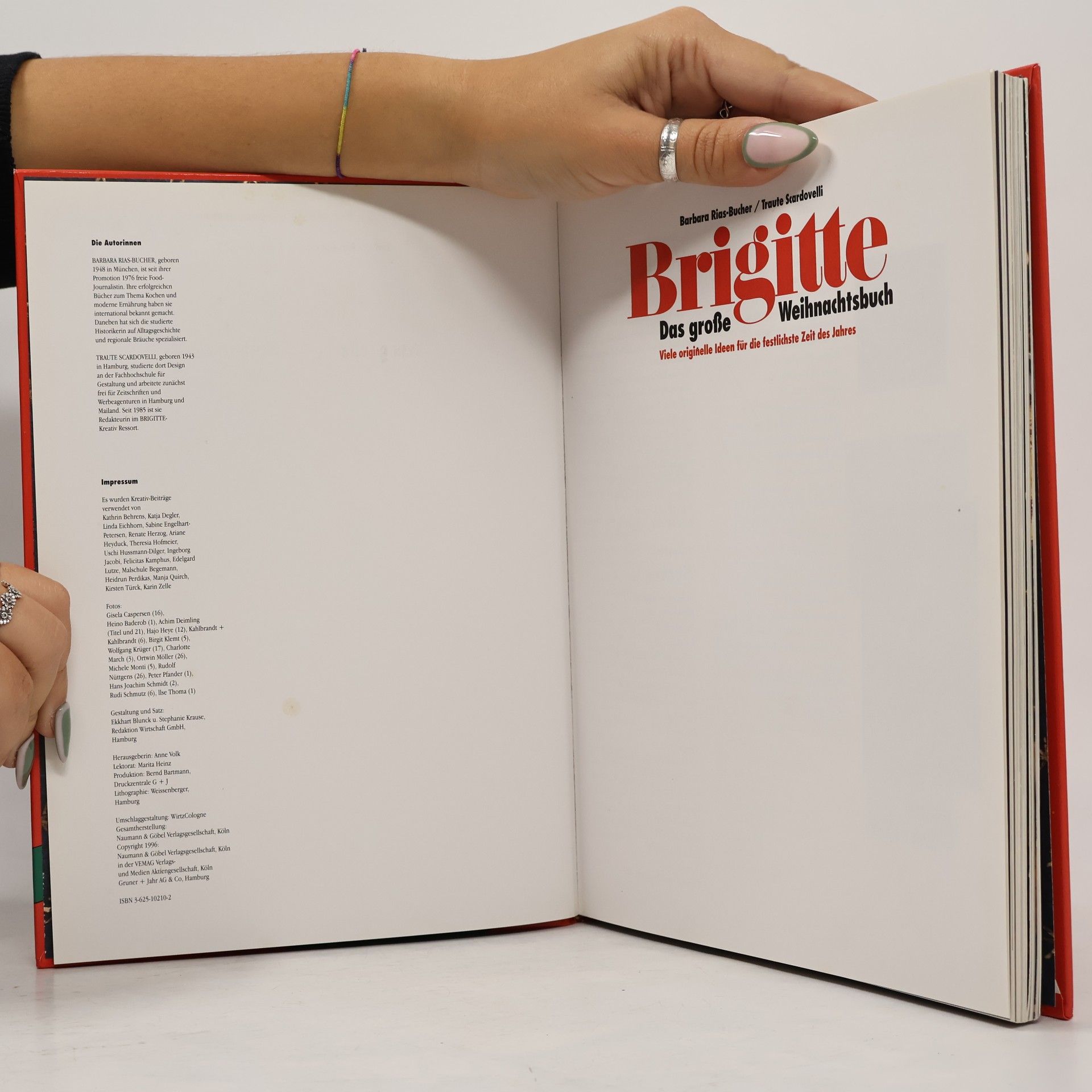 Barbara Rias-Bucher Brigitte, Das große Weihnachtsbuch