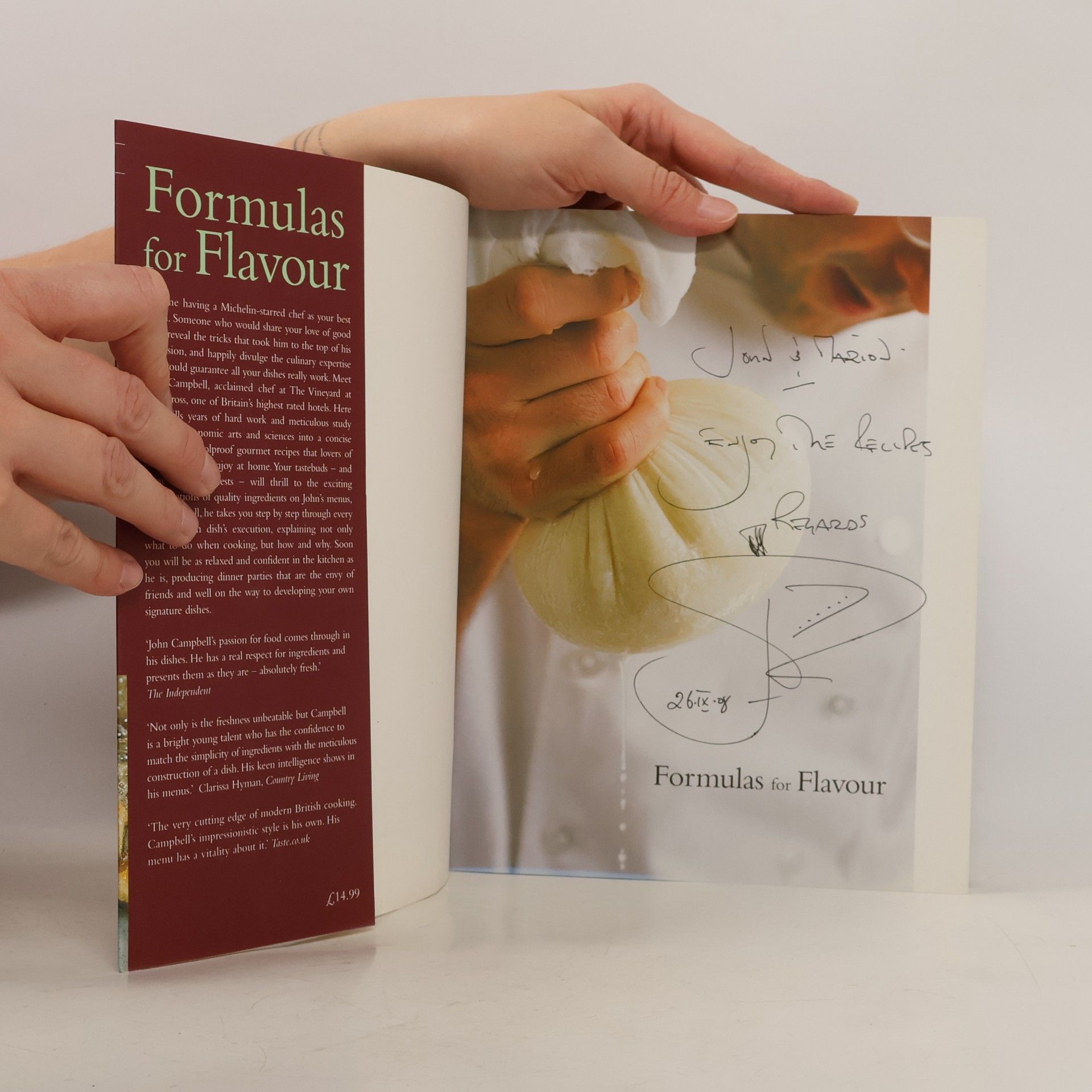 John Campbell Formulas for Flavour