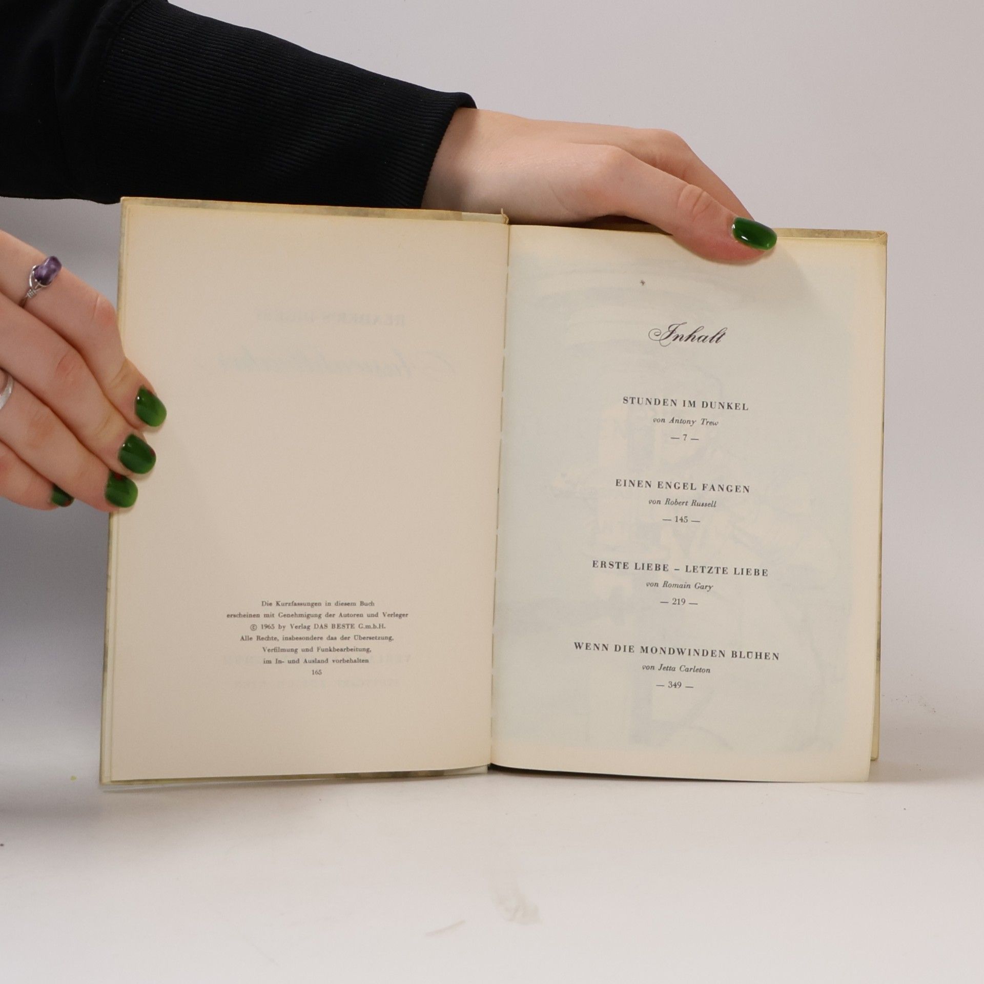 Romain Gary Reader's Digest Auswahlbücher