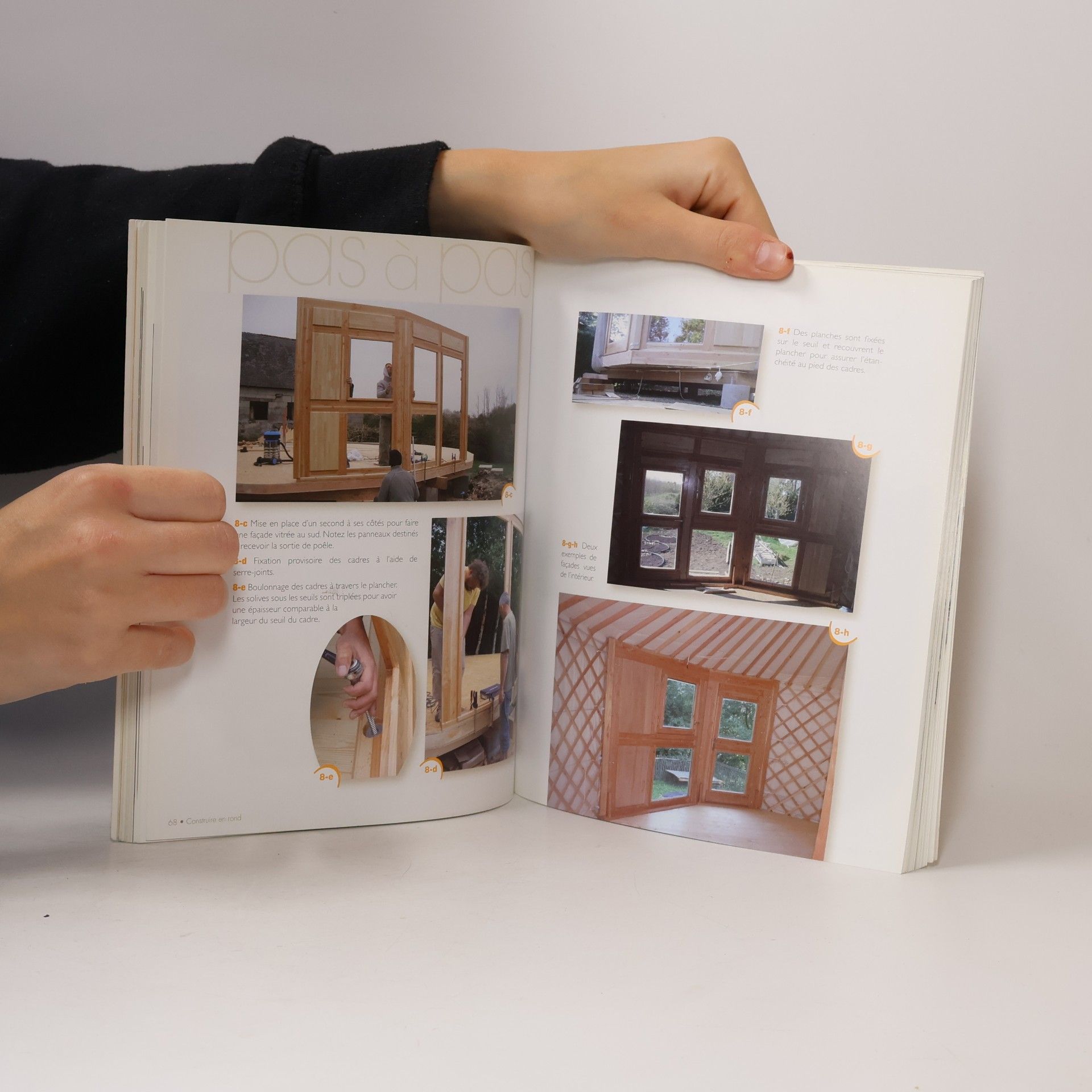 Évelyne Adam Les éco-constructeurs: Construire en rond