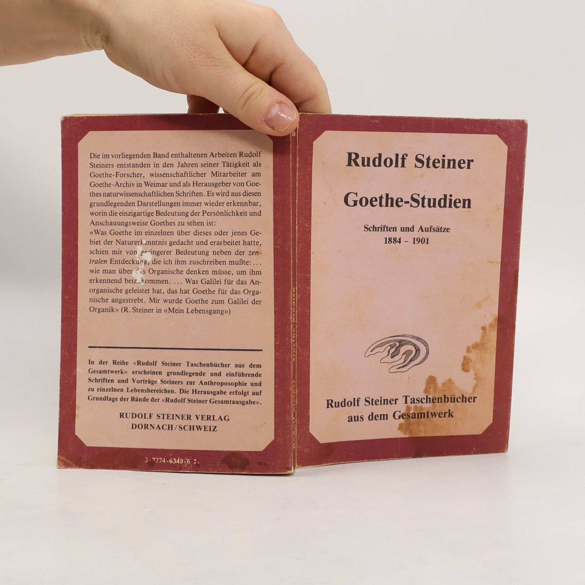 Rudolf Steiner Goethe-Studien