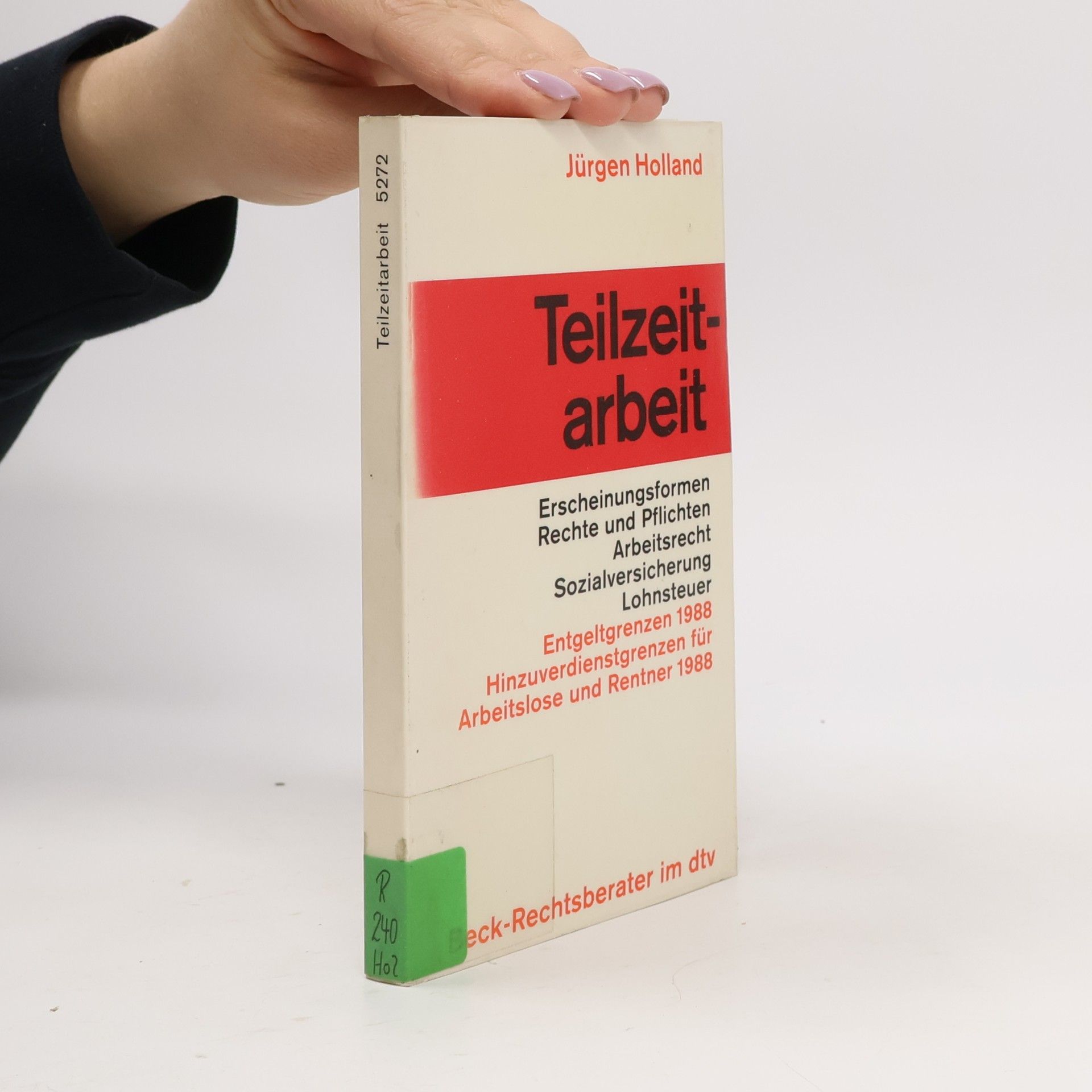 Jürgen Holland Teilzeitarbeit
