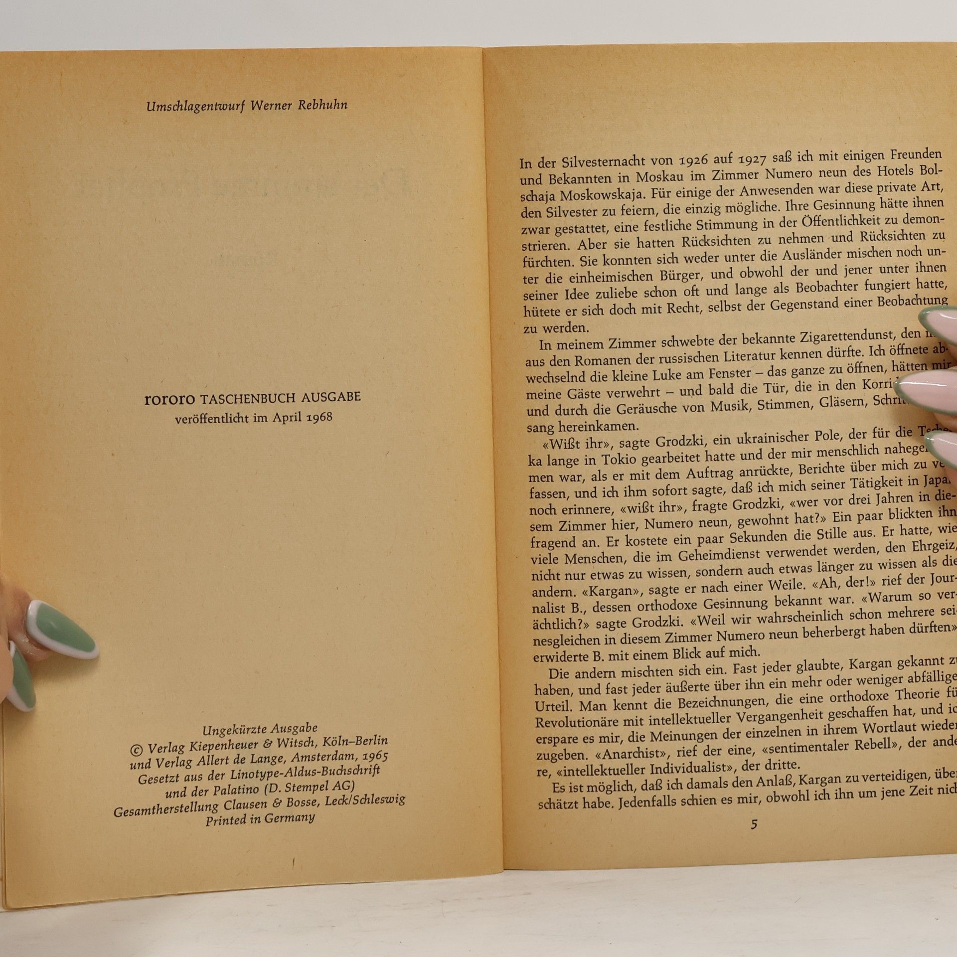 Joseph Roth Der stumme Prophet