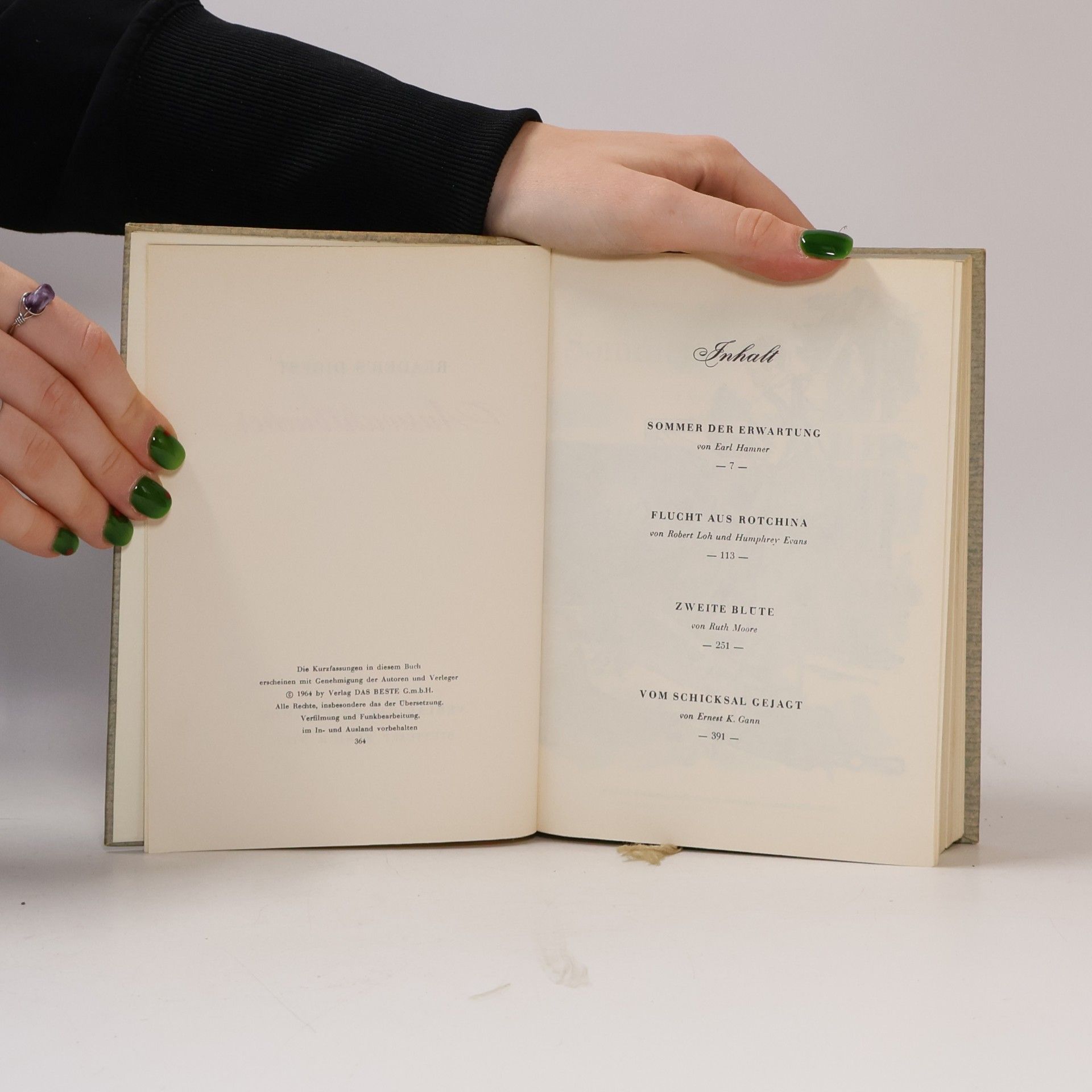 Earl Hamner Reader's Digest Auswahlbücher