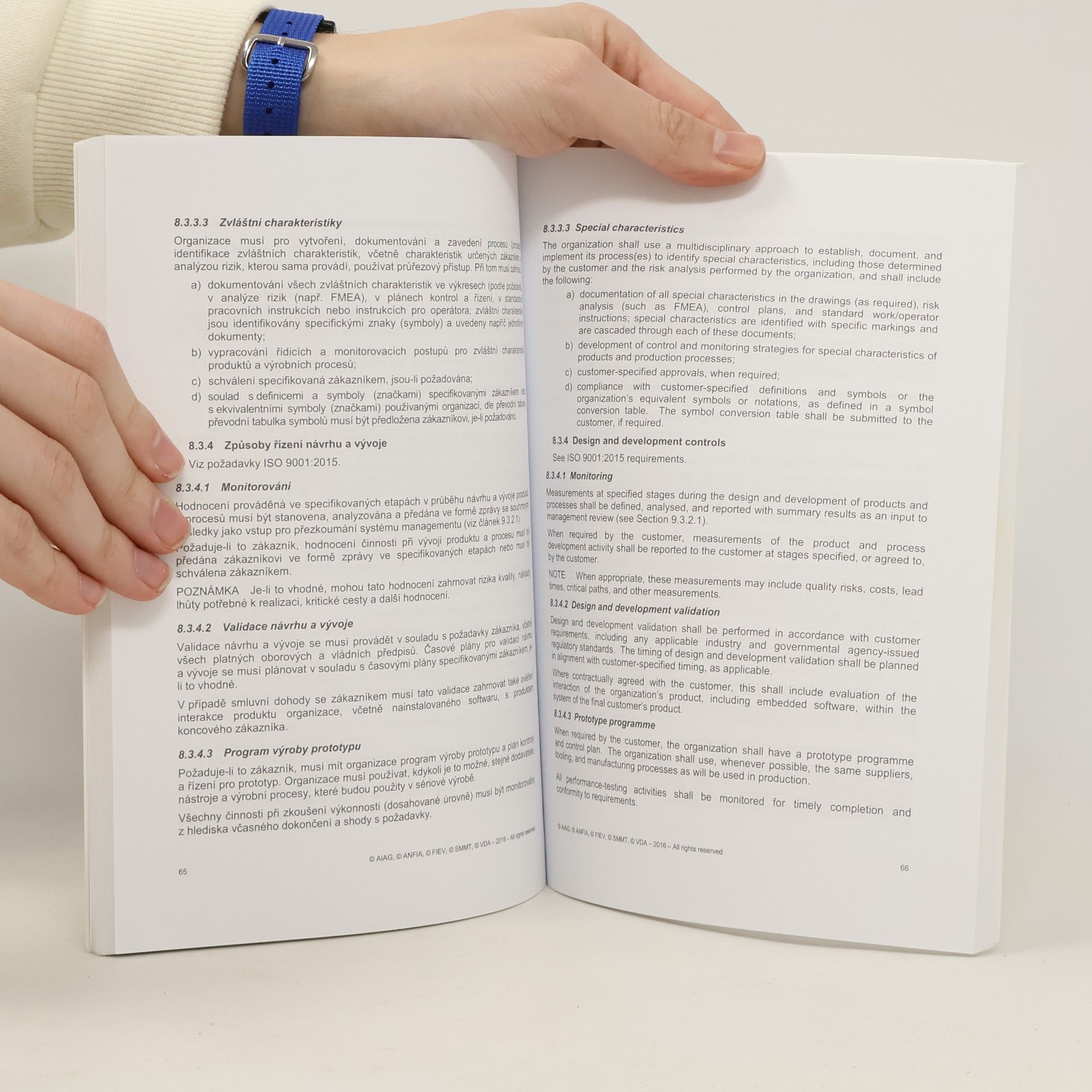 Various authors Norma pro systém managementu kvality v automobilovém průmyslu IATF 16949:2016