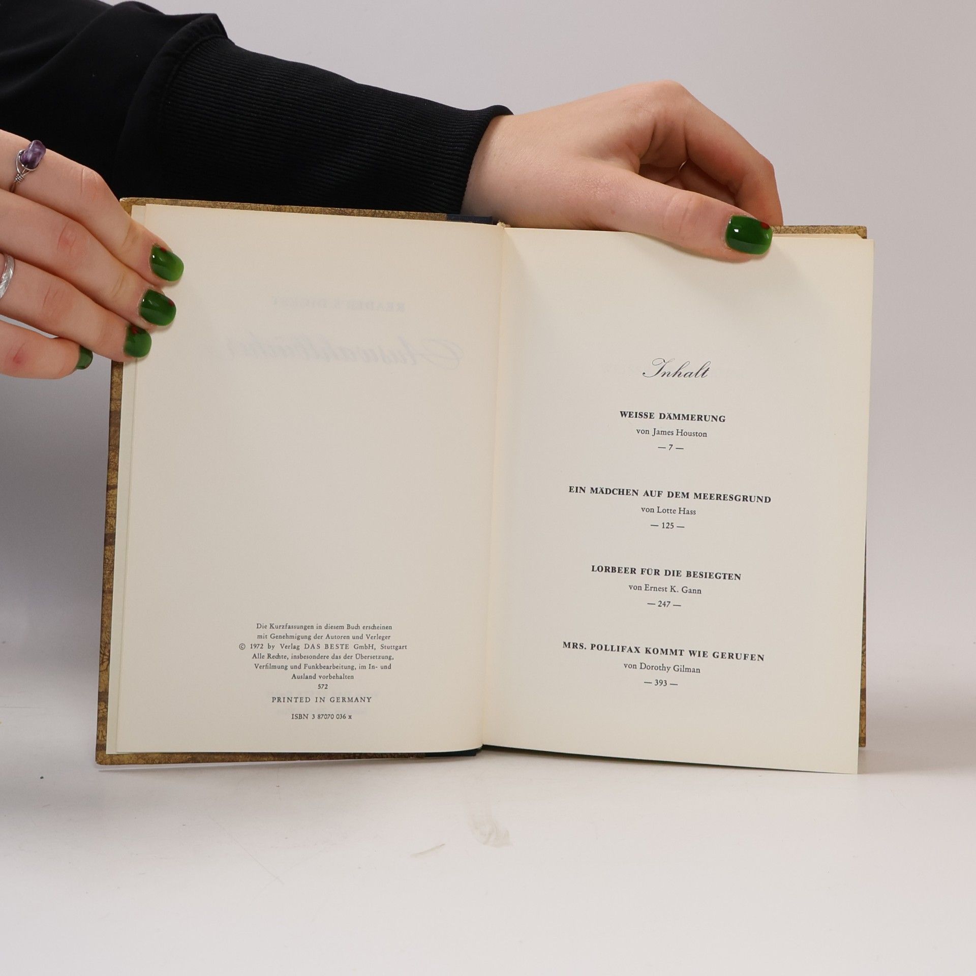 James Archibald Houston Reader's Digest Auswahlbücher