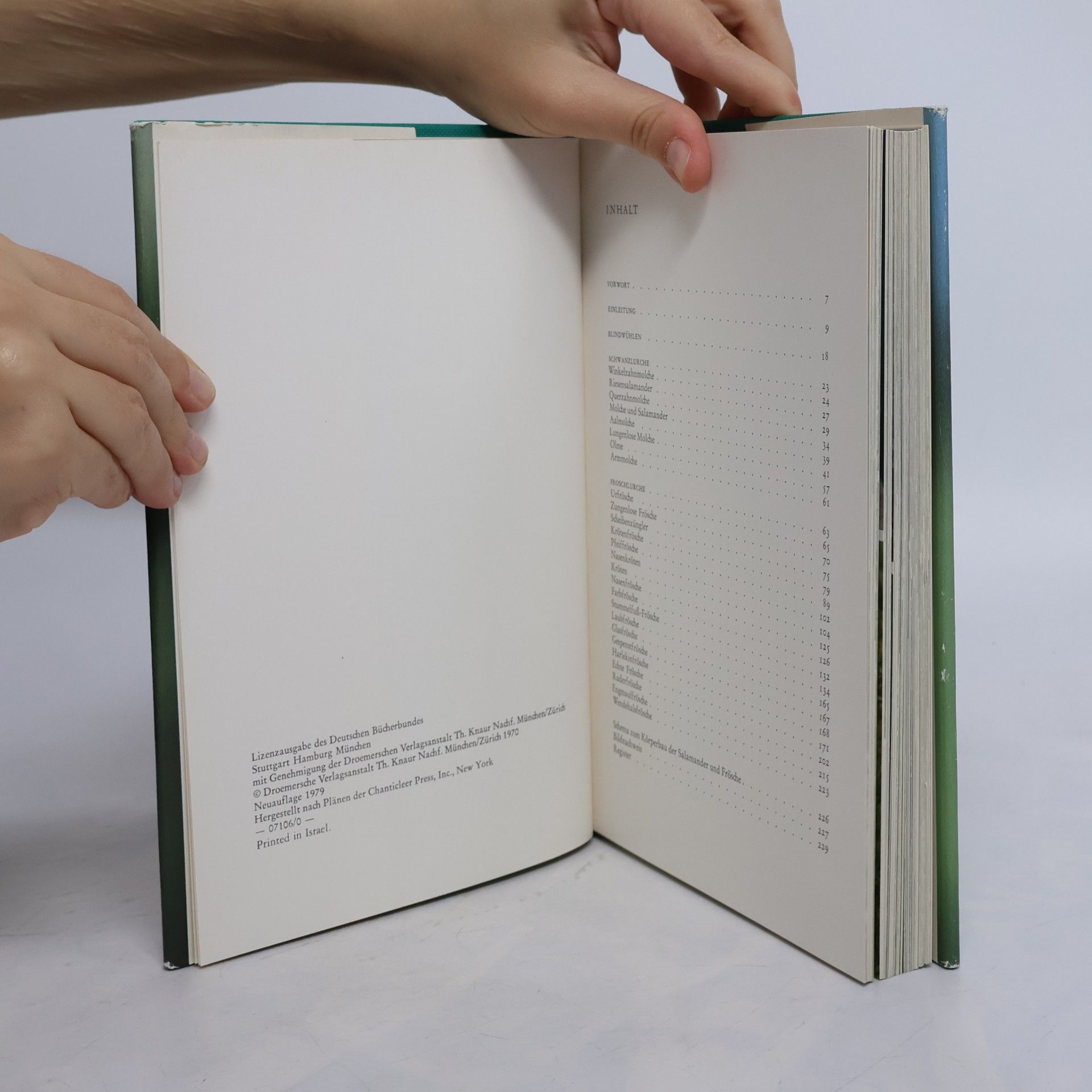Autorenkollektiv Knaurs Tierreich in Farben. Amphibien