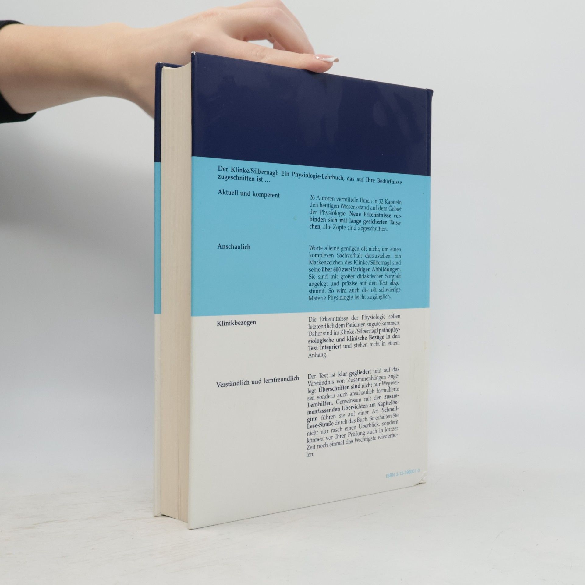 Rainer Klinke Lehrbuch der Physiologie