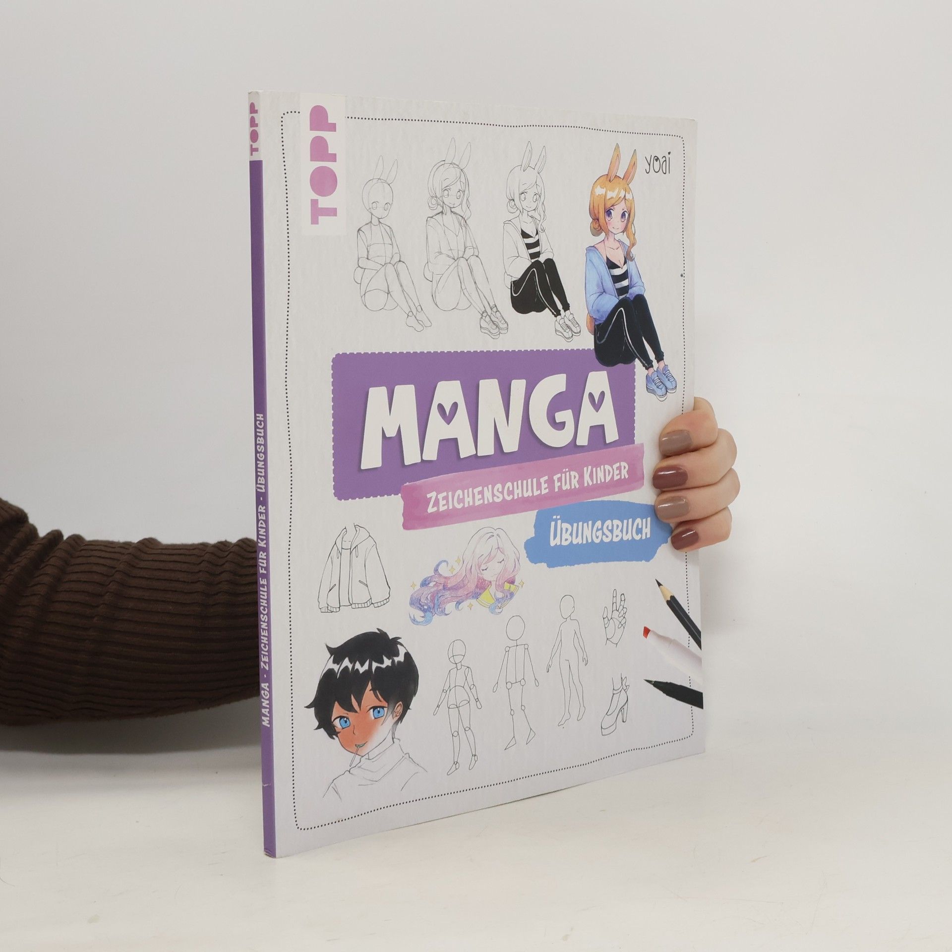 Manga-Zeichenschule für Kinder Übungsbuch