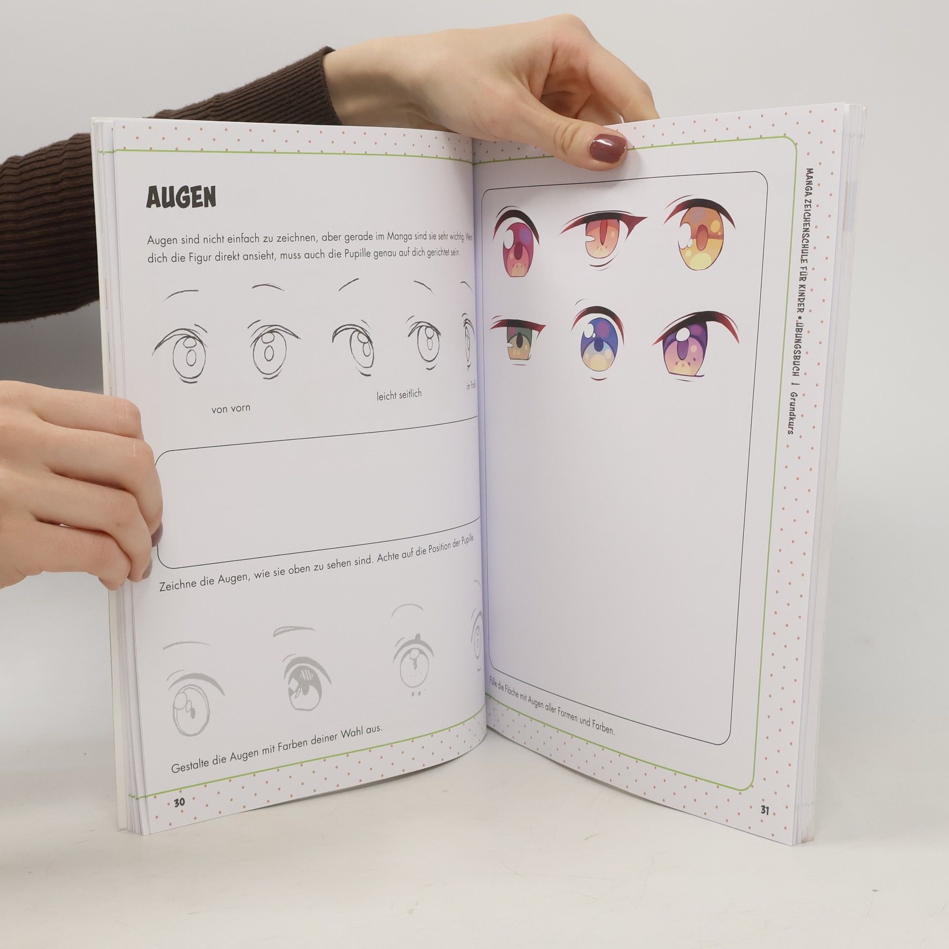 Yoai Manga-Zeichenschule für Kinder Übungsbuch