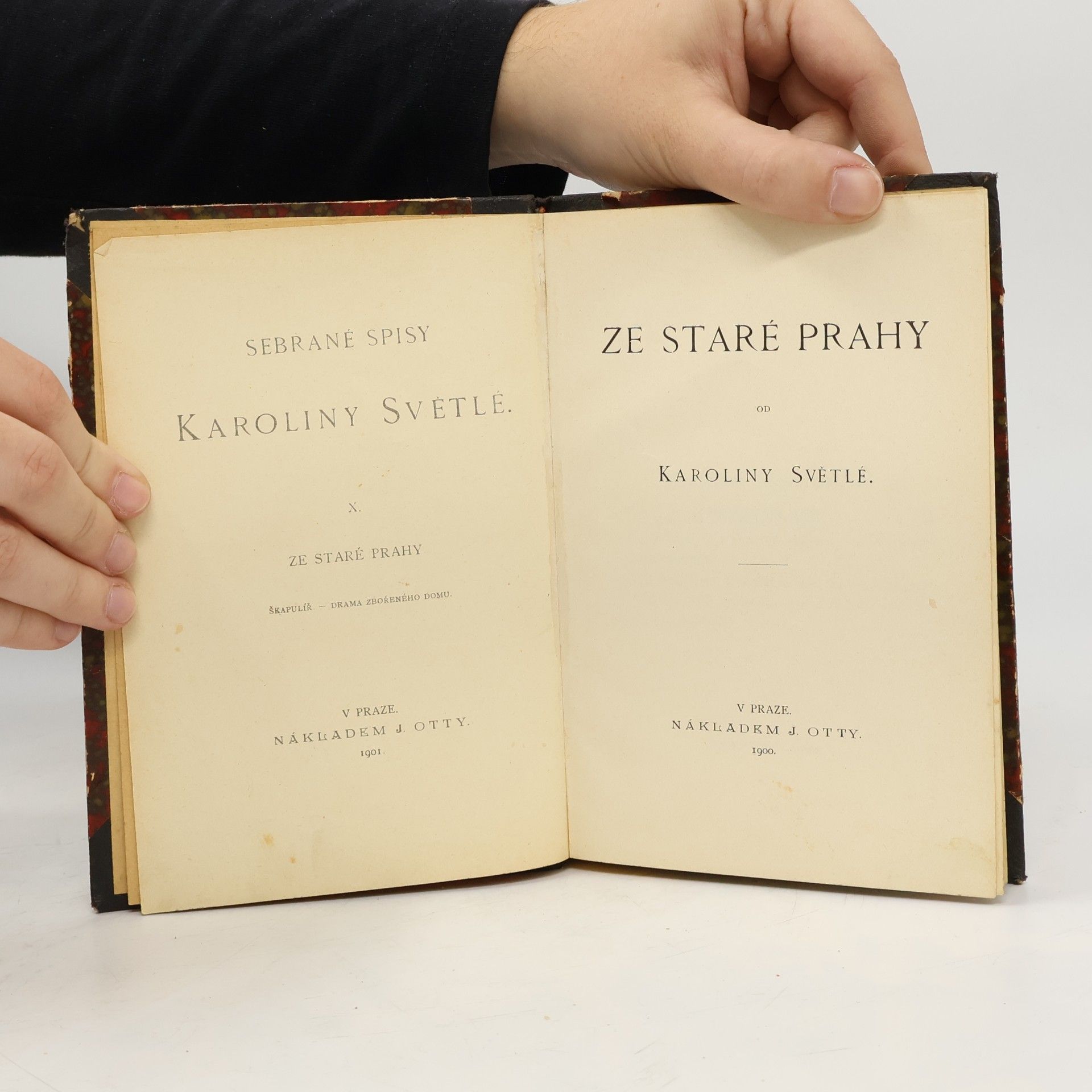 Karolina Světlá Ze staré Prahy