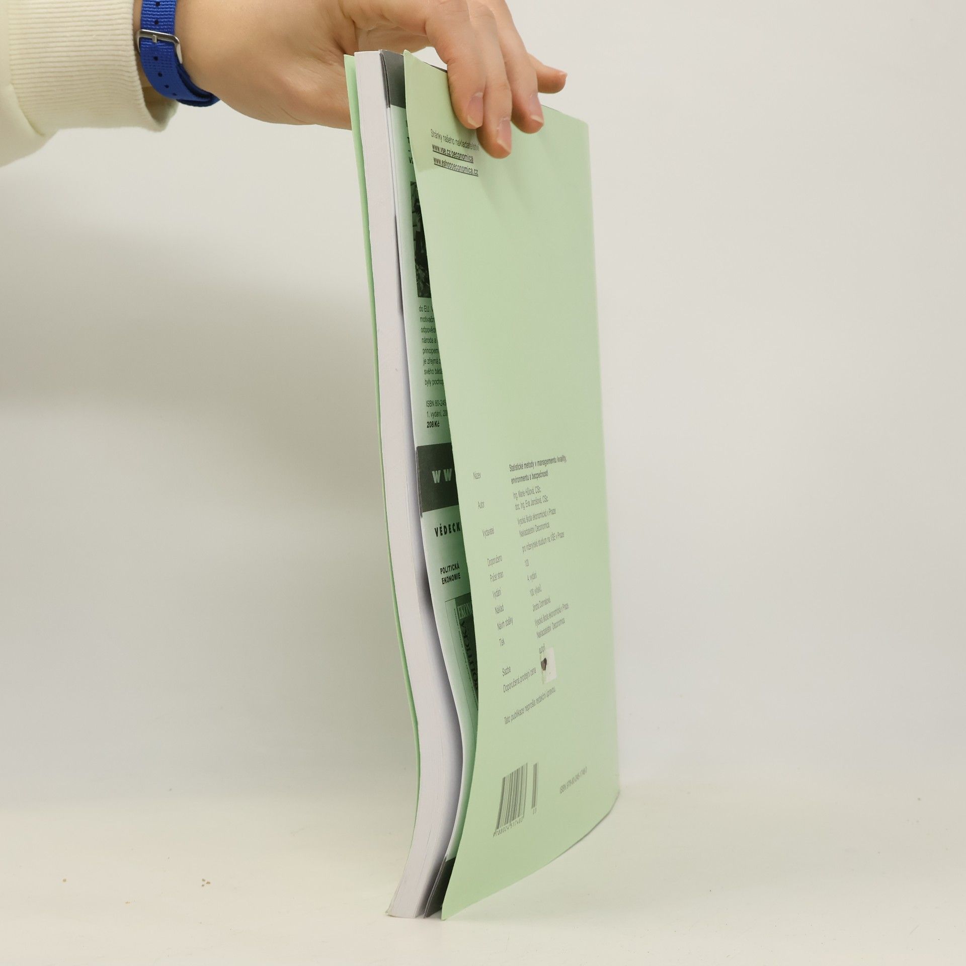Eva Jarošová Statistické metody v managementu kvality, environmentu a bezpečnosti