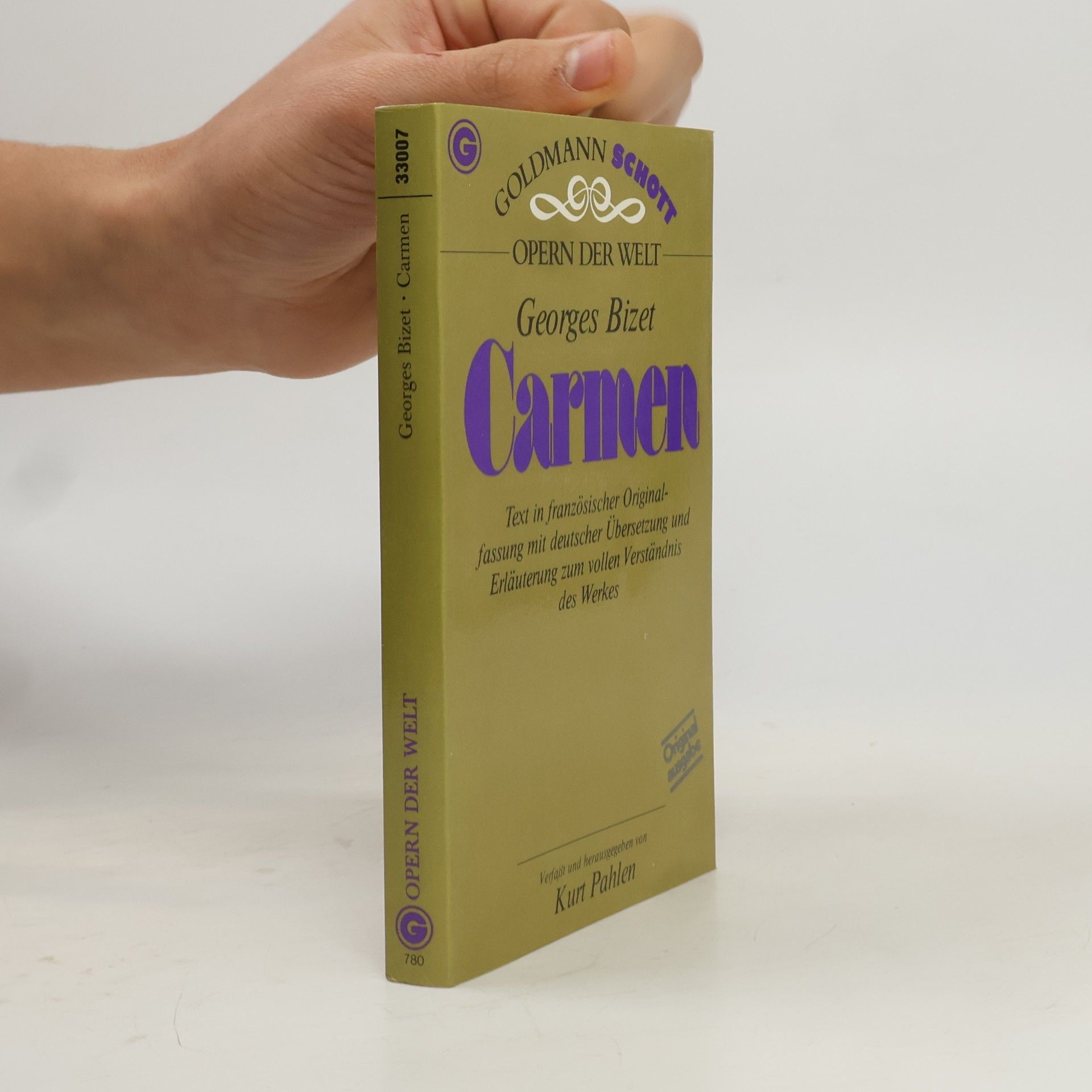 Georges Bizet Carmen. Opern der Welt