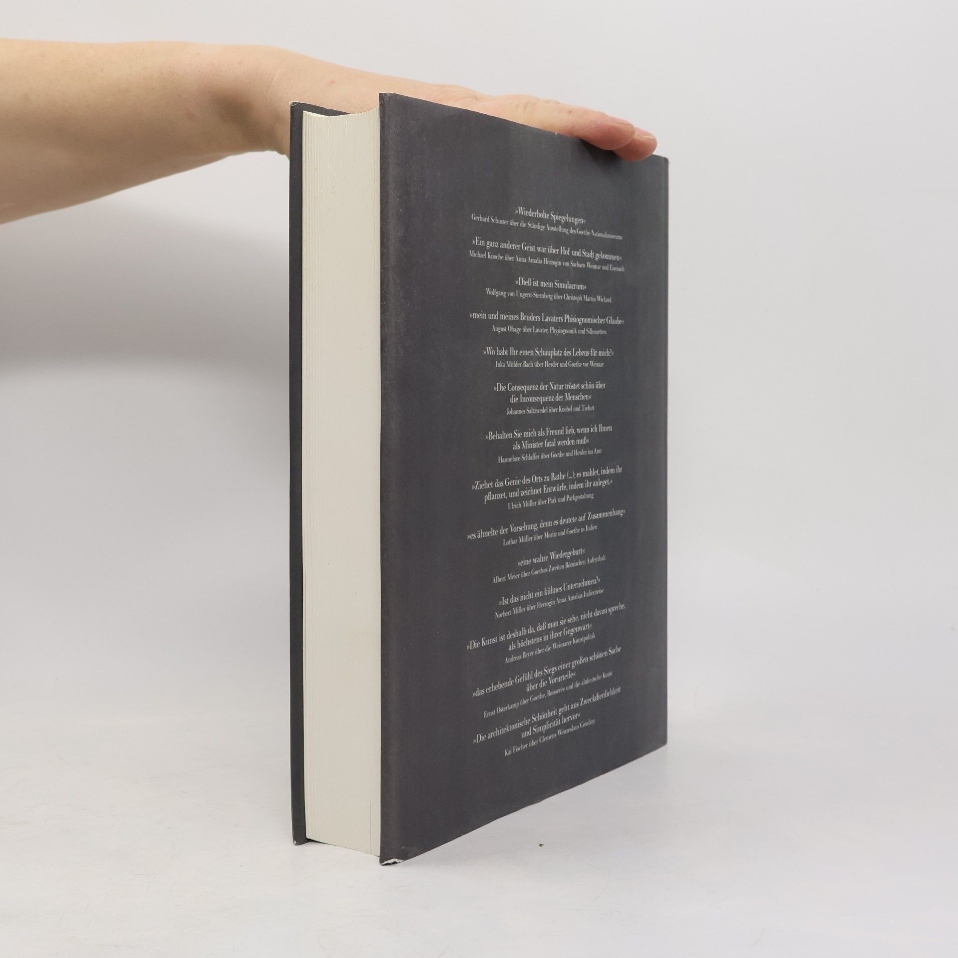 Collectif d'auteurs Wiederholte Spiegelungen: Weimarer Klassik 1