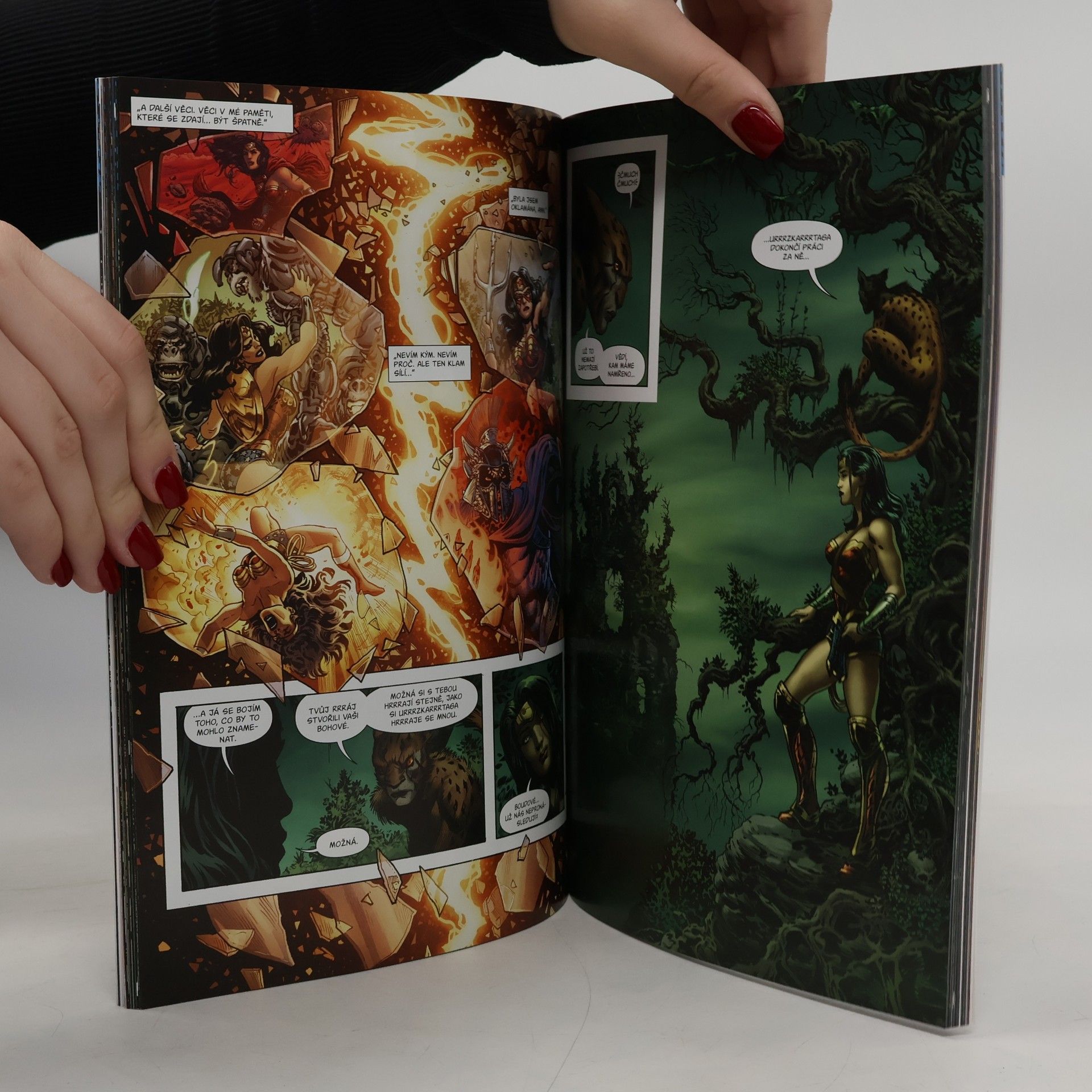 Greg Rucka Wonder Woman. Kniha první, Lži