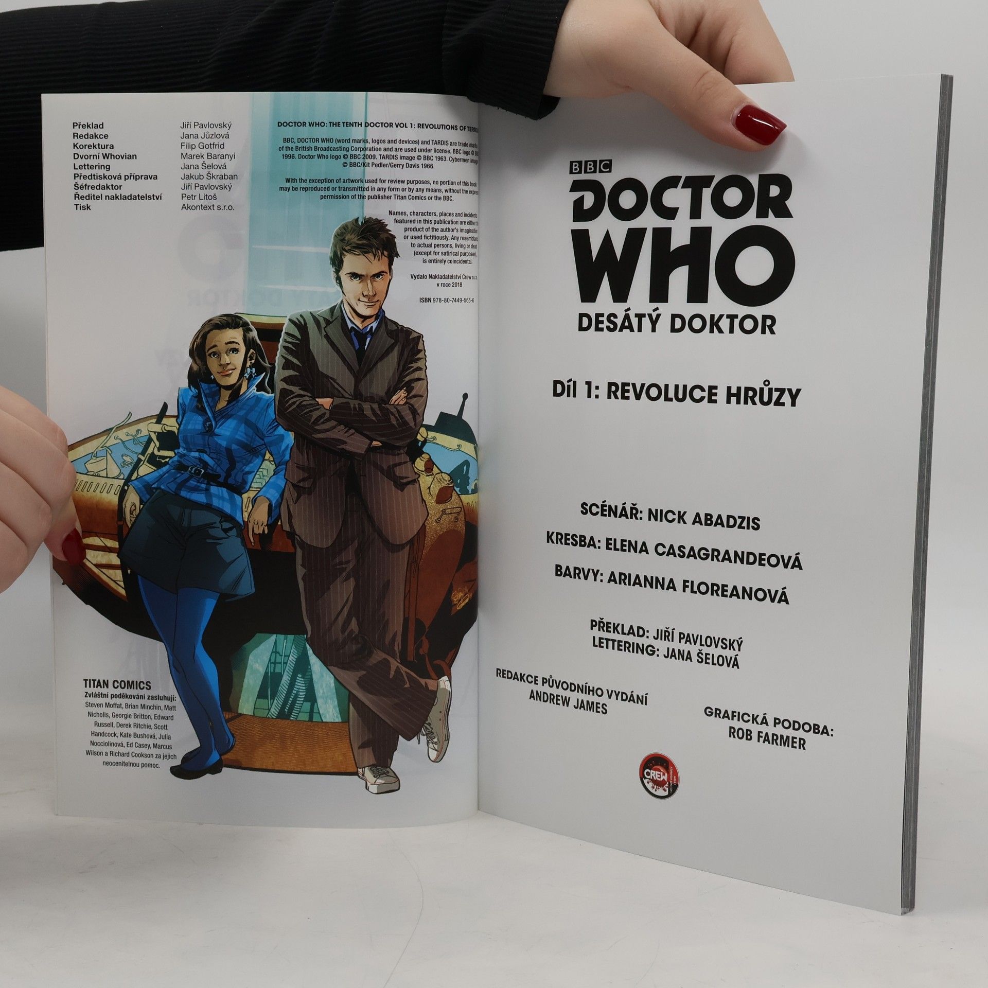 Nick Abadzis Doctor Who. Desátý doktor. Díl 1. Revoluce hrůzy
