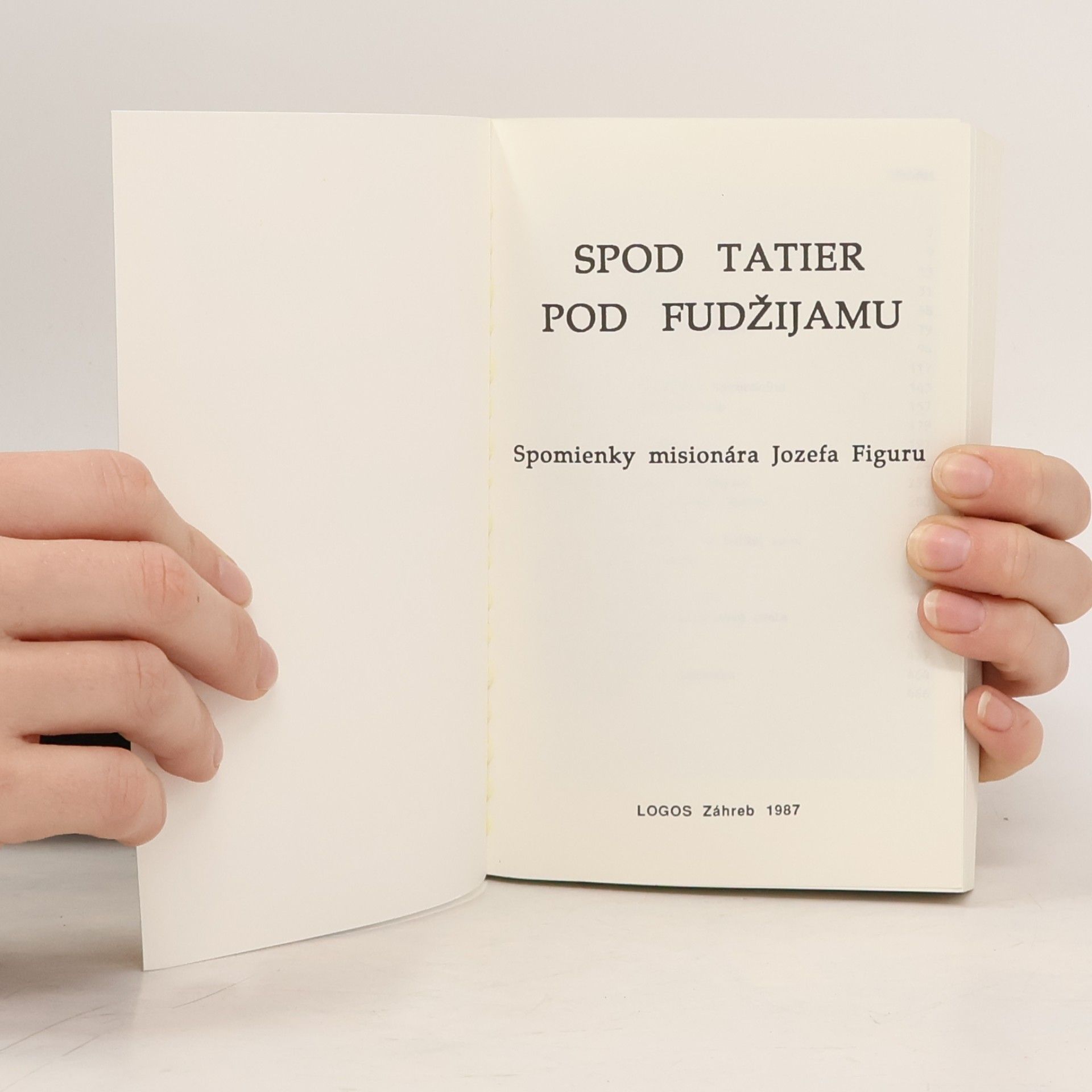 Jozef Figura Spod Tatier pod Fudžijamu