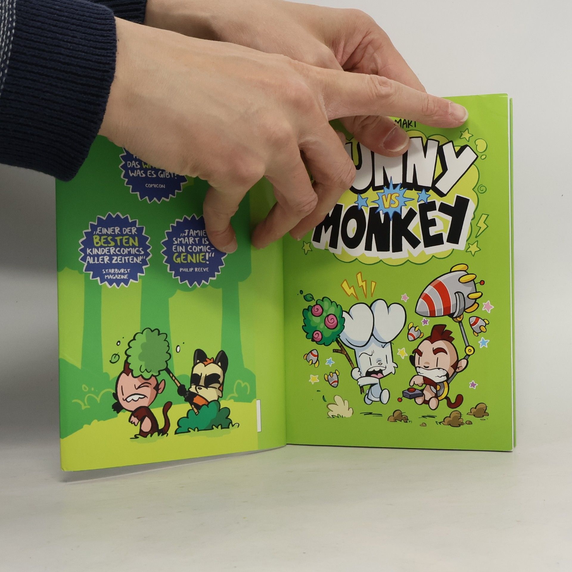 Jamie Smart Bunny vs. Monkey - Der Wahnsinn beginnt