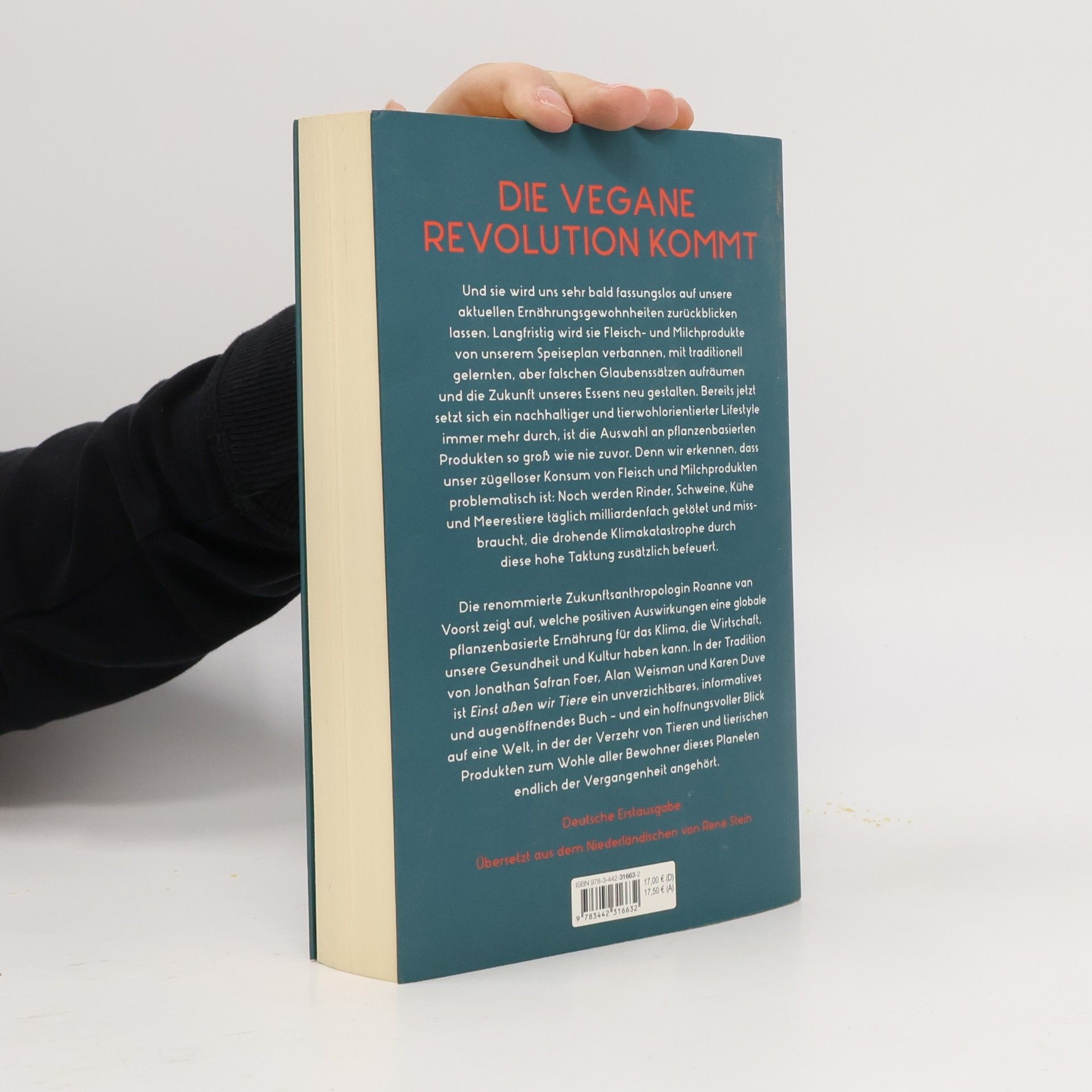 Roanne van Voorst Einst aßen wir Tiere