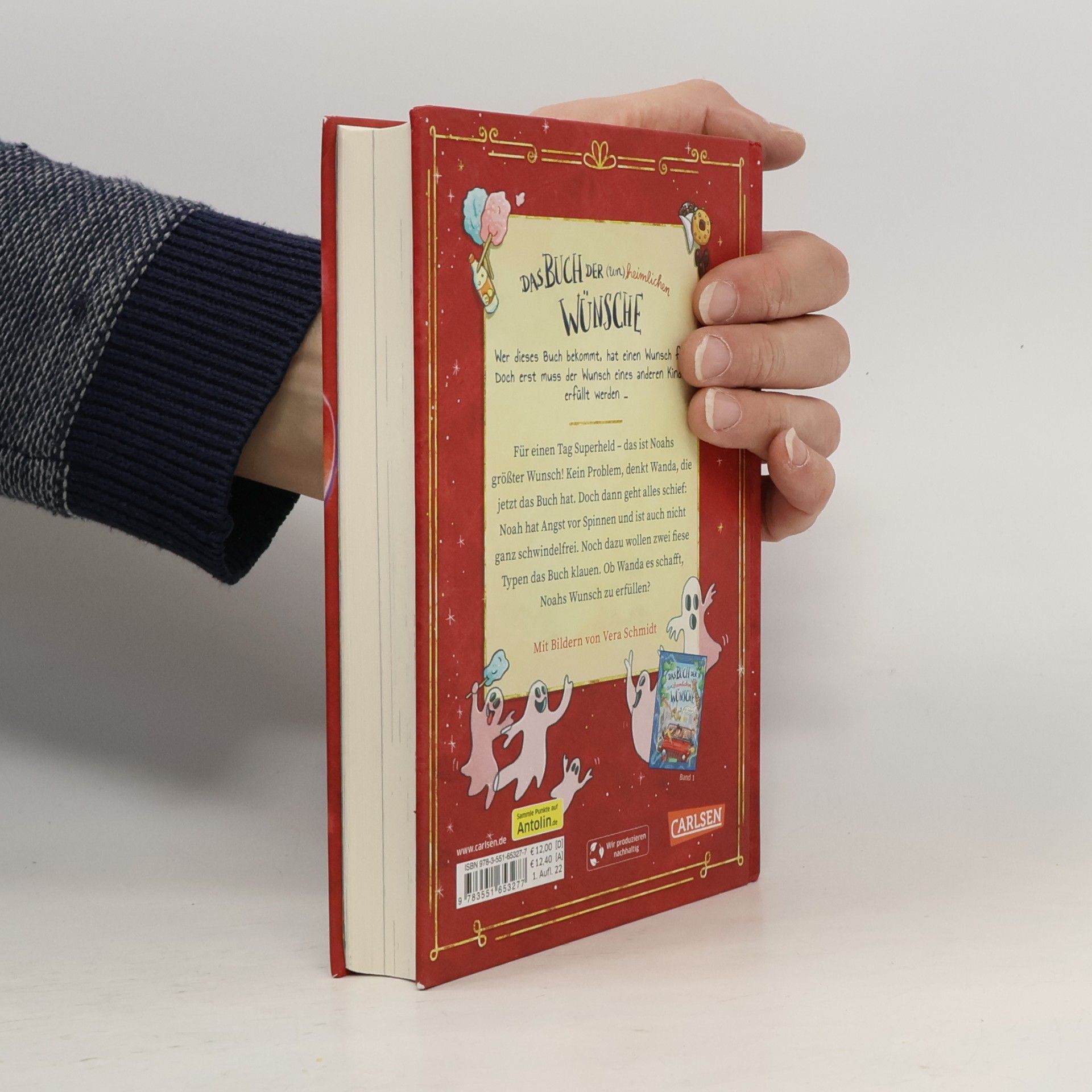 Sabrina J. Kirschner Das Buch der (un)heimlichen Wünsche 2: Plötzlich Superheld