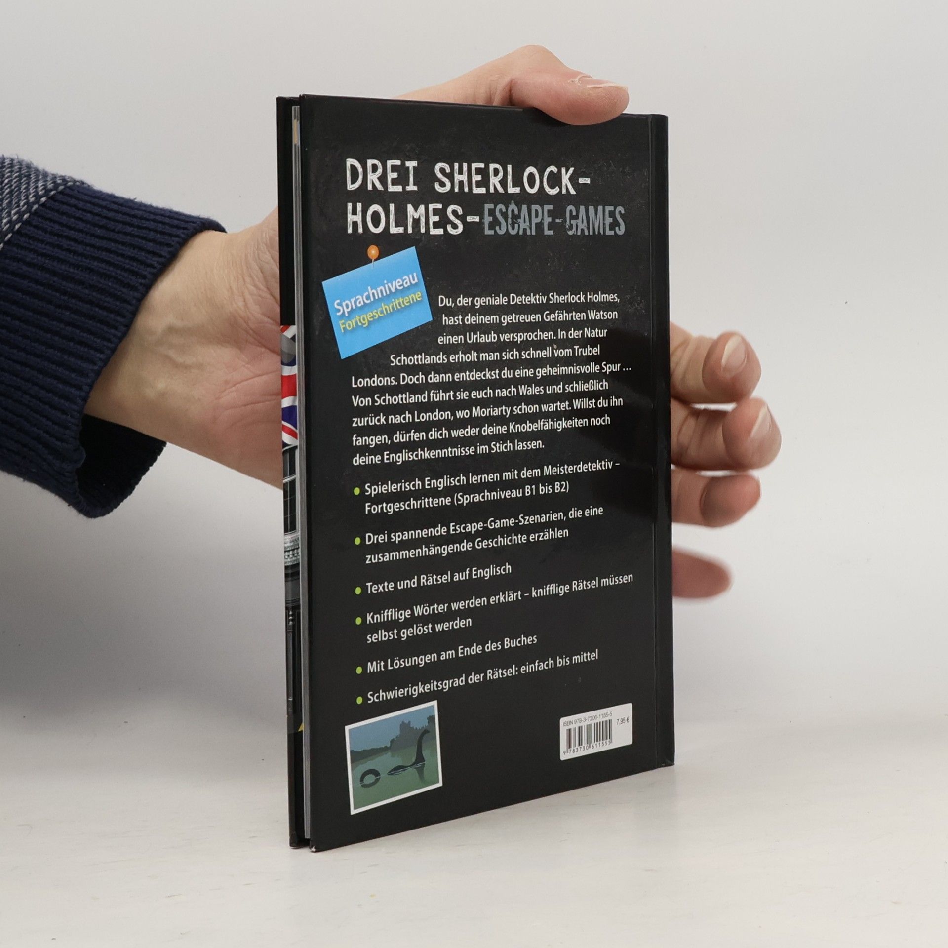 Gilles Saint-Martin Sherlock Holmes Escape Book. Spielend Englisch lernen – für Fortgeschrittene Sprachniveau B1–B2